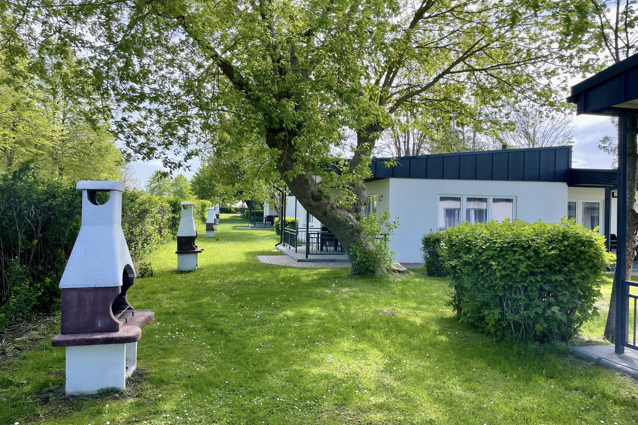 Domki 4-osobowe dla 3 osób-Tuinen zomer