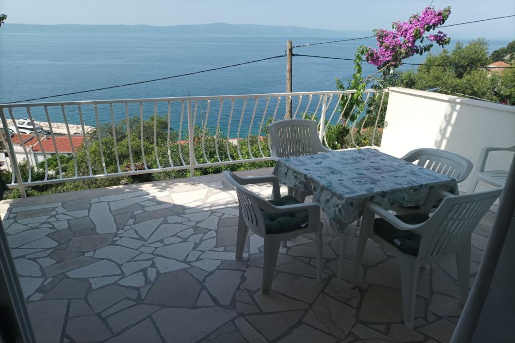 Podgora Azure Terrace Apartments - Two Bedroom Apartment With Terrace And Sea View (A1) - Terrace