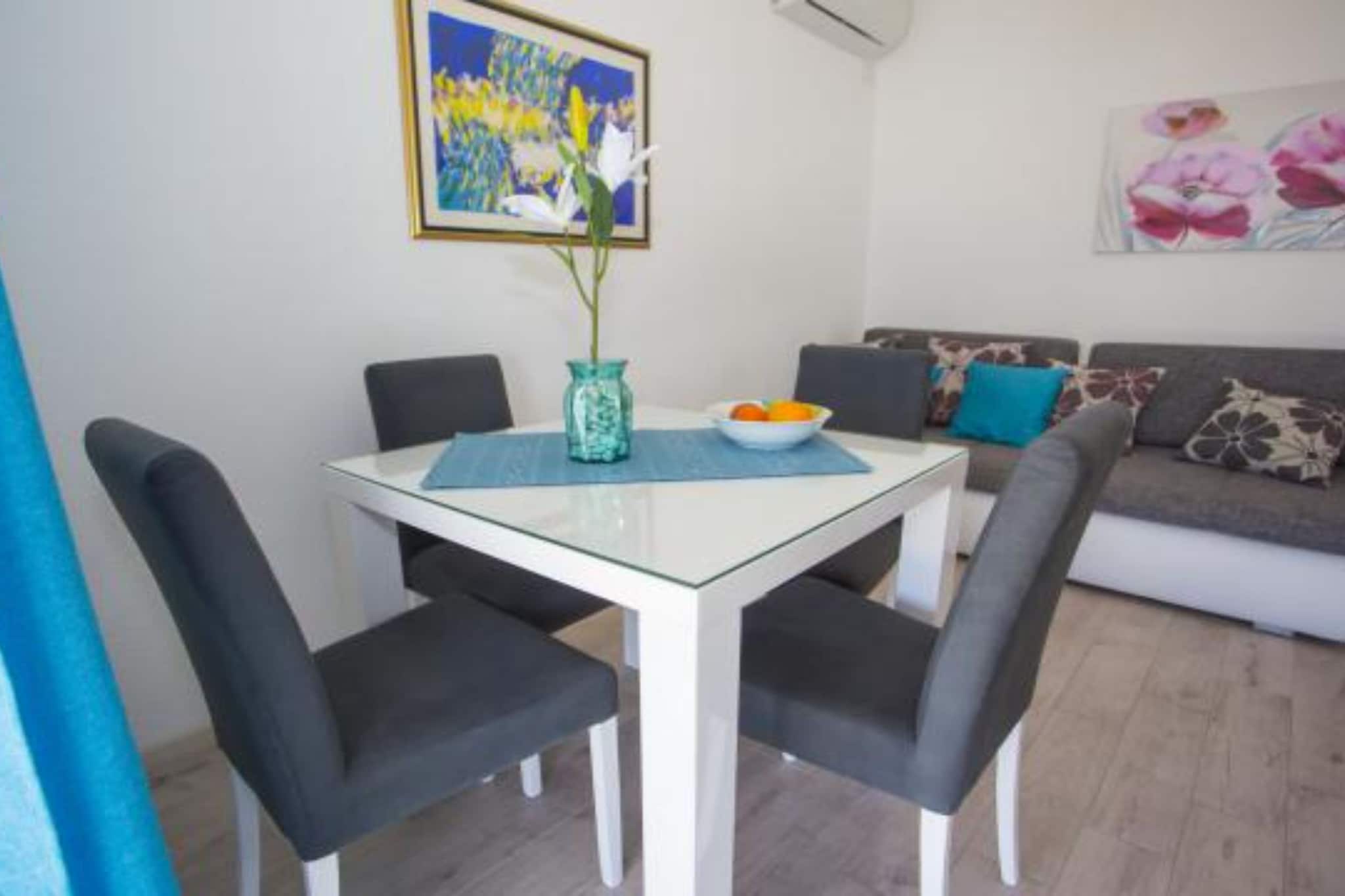 Podgora Azure Terrace Apartments - One Bedroom Apartment With Terrace And Sea View (A2) - Outdoor
