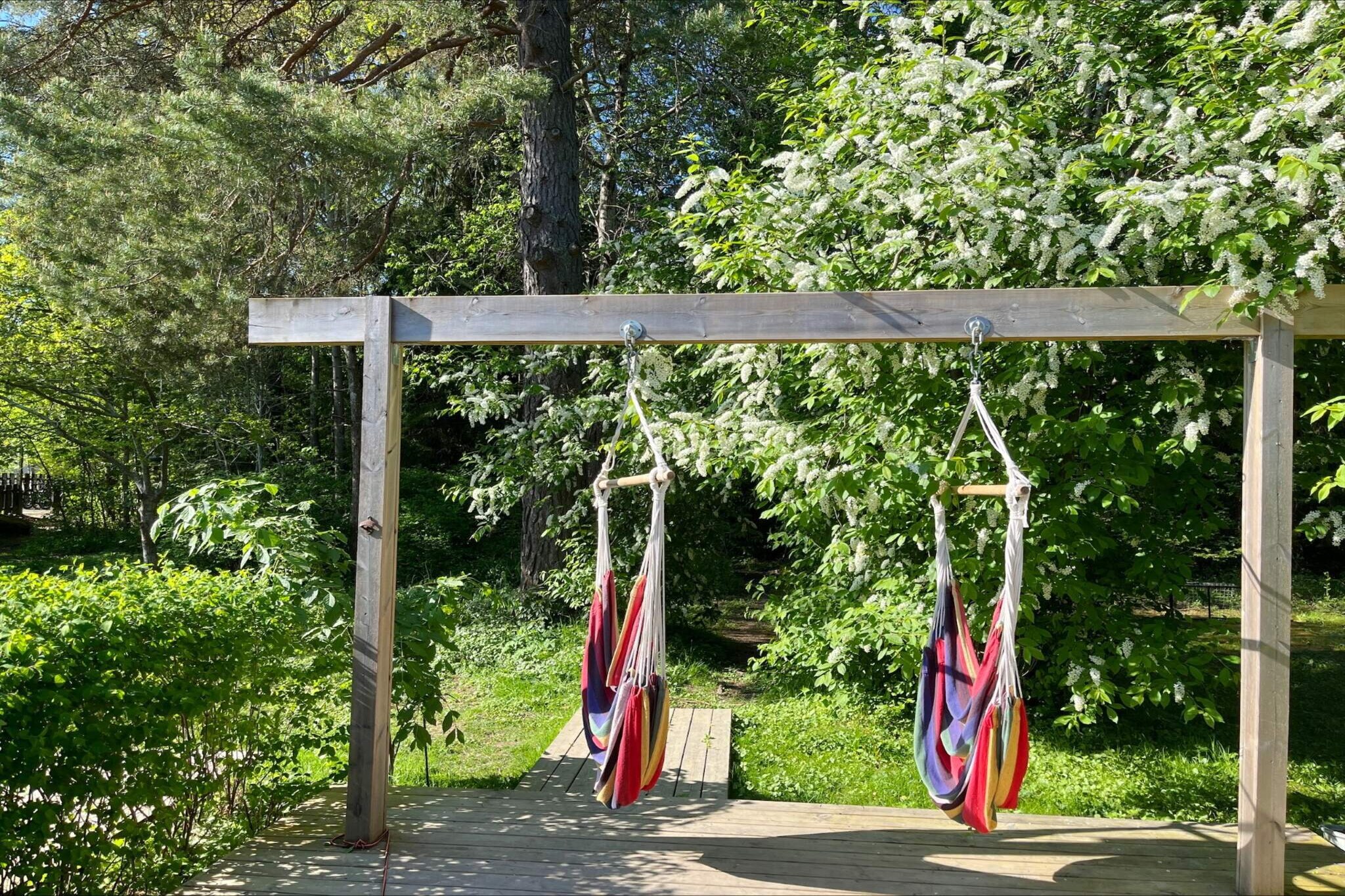 This holiday home in Knivsta is a welcoming self-catering residence ideal for families, small groups, or couples seeking comfortable and flexible accommodation near Stockholm and Uppsala. Set in a peaceful neighbourhood with attractive garden views, the property places you within easy reach of local amenities and nature while still being conveniently close to major city attractions and Stockholm Arlanda Airport. Inside, the holiday home features three bedrooms comfortably accommodating up to five guests – featuring a double bed and four single beds, making it suitable for families or mixed groups. Two well-appointed bathrooms, one with a bathtub, provide practical convenience for guests. The heart of the home is a fully equipped kitchen with all essential utensils for self-catering. Adjacent living spaces offer a cozy TV area, perfect for relaxing after a day of sightseeing. Additional in-home comforts include free Wi-Fi, a washing machine, and free off-site parking. Outdoors, guests can enjoy a private garden with outdoor furniture, creating a pleasant setting for morning coffee or evening gatherings in tranquil surroundings. Located approximately 15 km from Stockholm Arlanda Airport and within easy reach of attractions such as City Park, Uppsala Castle, Linnaeus Museum, and waterfront paths for walks or water sports, this holiday home makes an excellent base for discovering central Sweden’s cultural highlights and natural beauty. Whether you’re planning a family holiday, a group getaway, or a flexible city-and-nature break, this holiday retreat in Knivsta offers comfort, convenience, and a relaxed home-away-from-home setting.