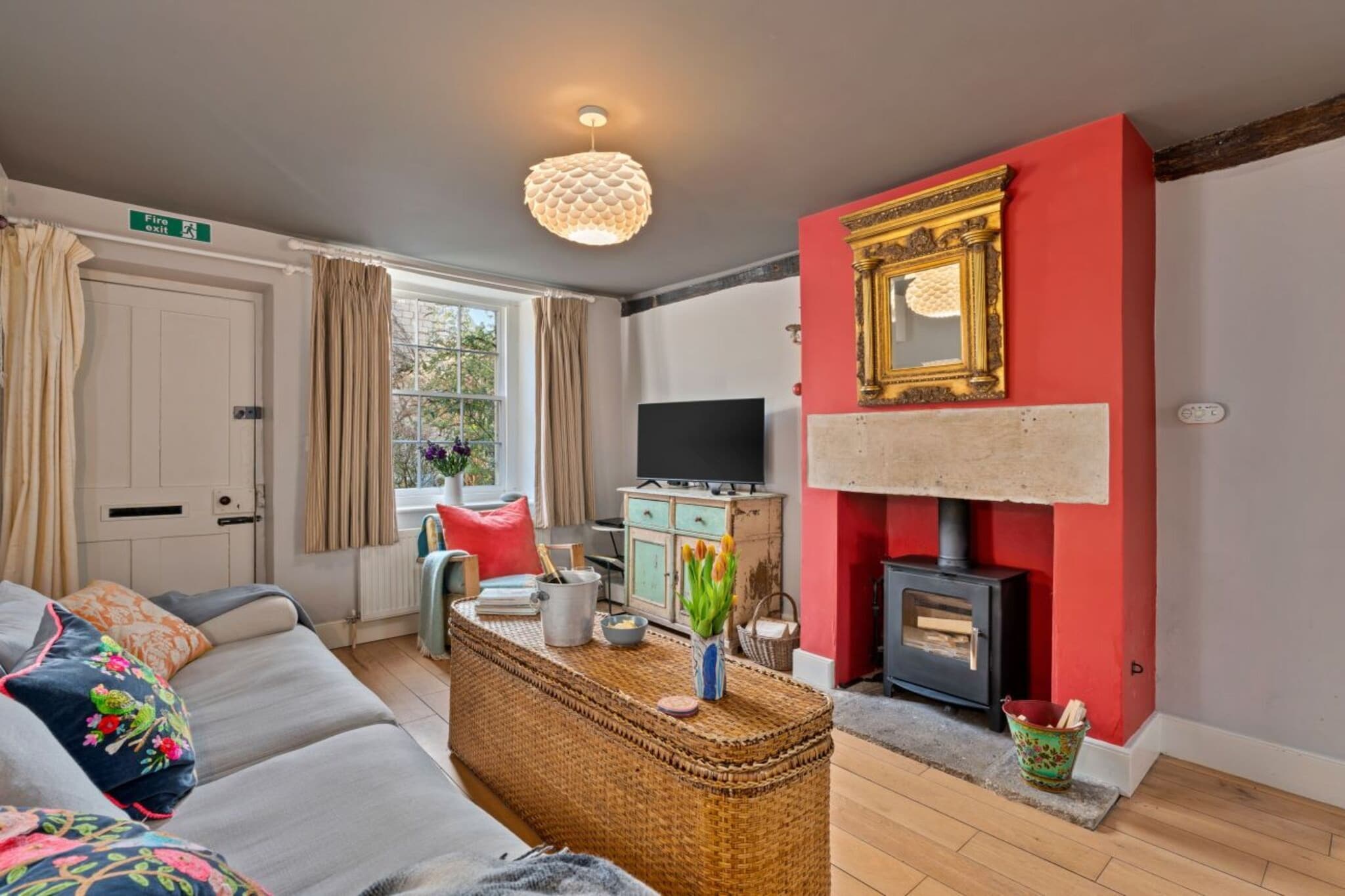 Meadowsweet Cottage - Woonkamer