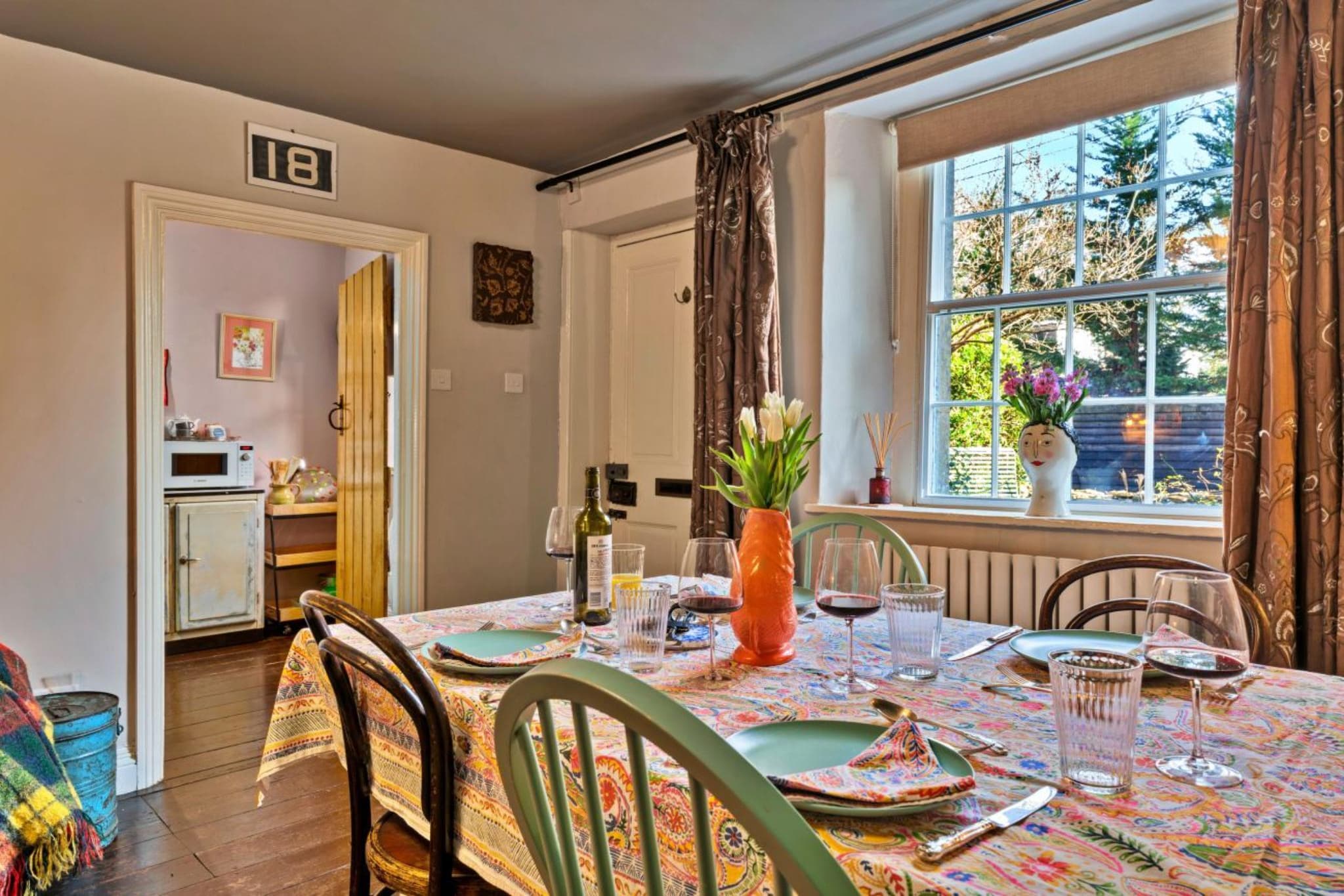 Flittermouse Cottage - Eetkamer