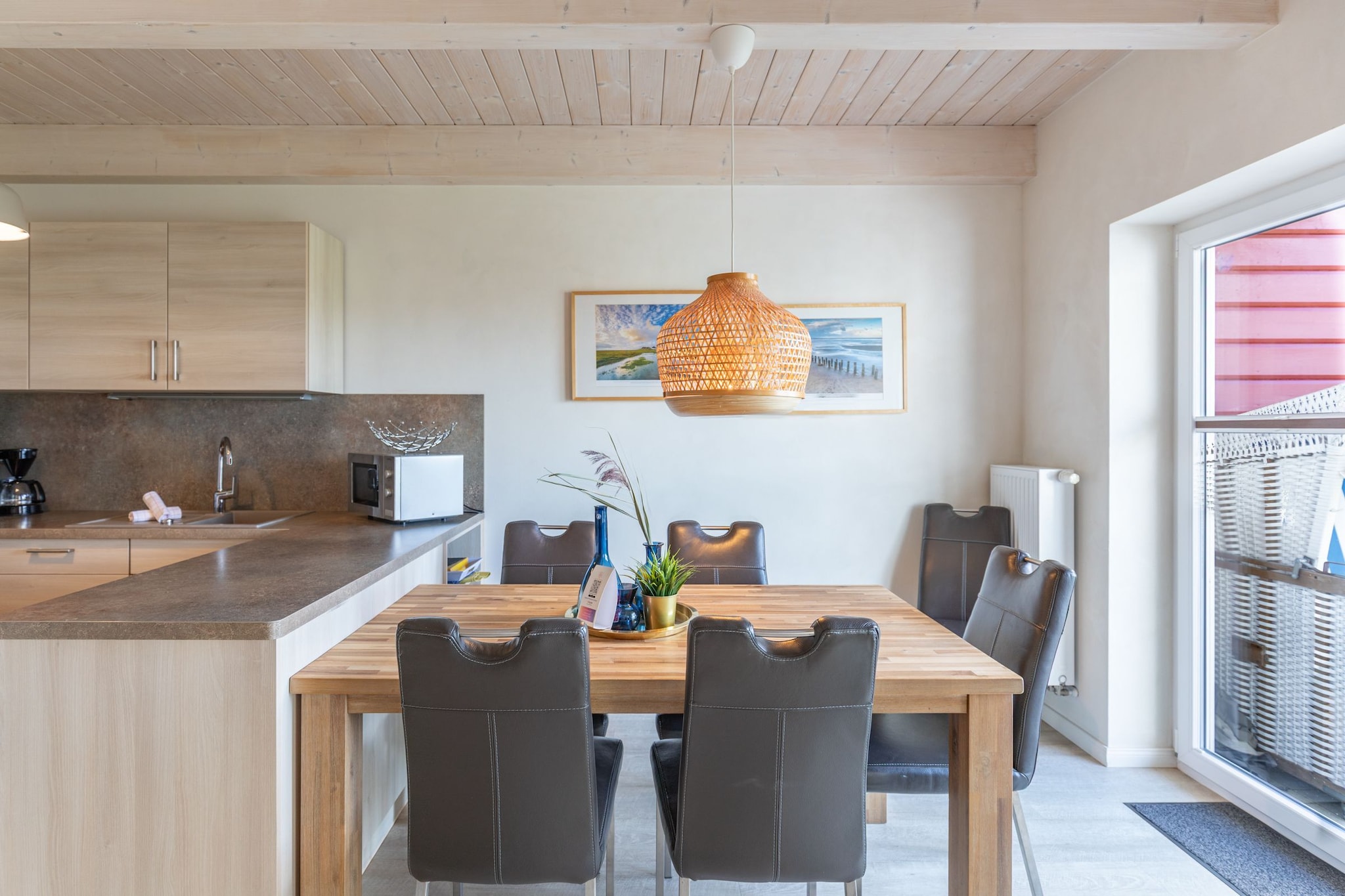 Reihenhaus in Dagebüll - Schimmelreiter-Eetkamer