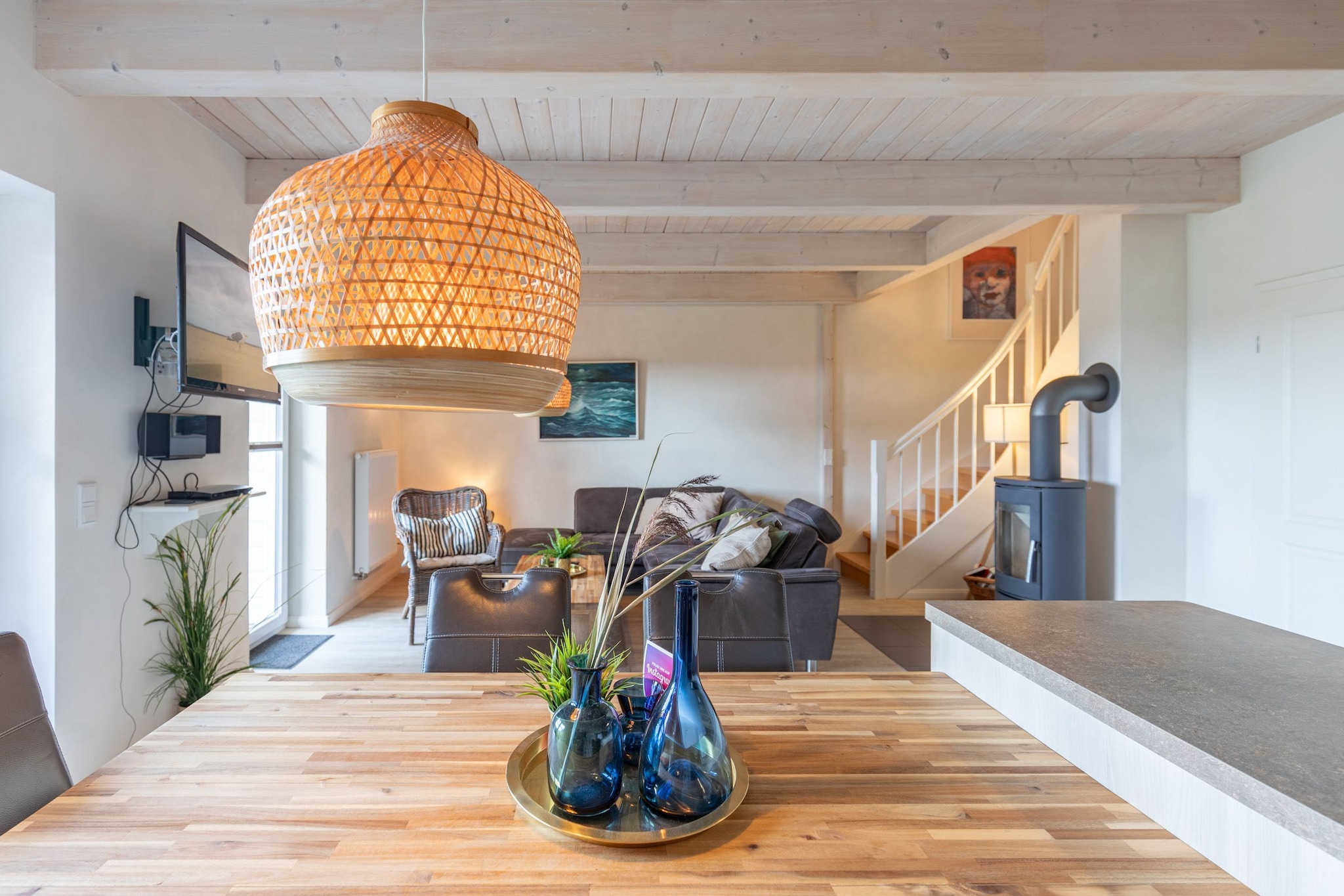 Reihenhaus in Dagebüll - Schimmelreiter-Eetkamer