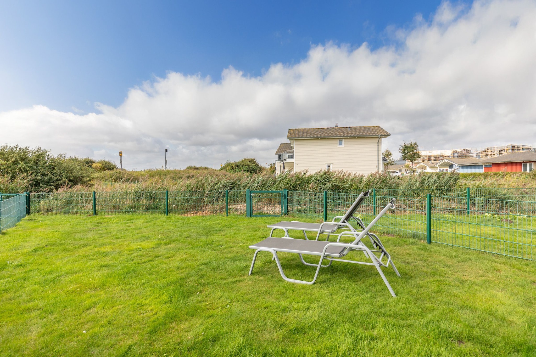 Reihenhaus in Dagebüll - Schimmelreiter-Tuinen zomer
