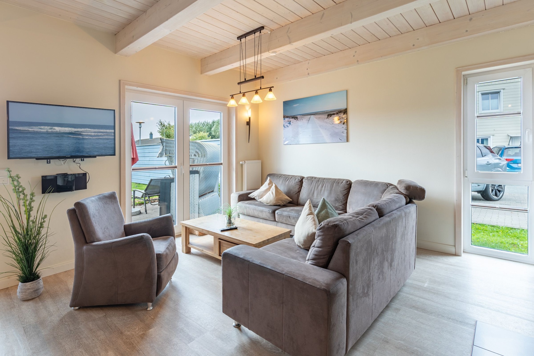 Reihenhaus in Dagebüll - Strandgut een-Wohnzimmer