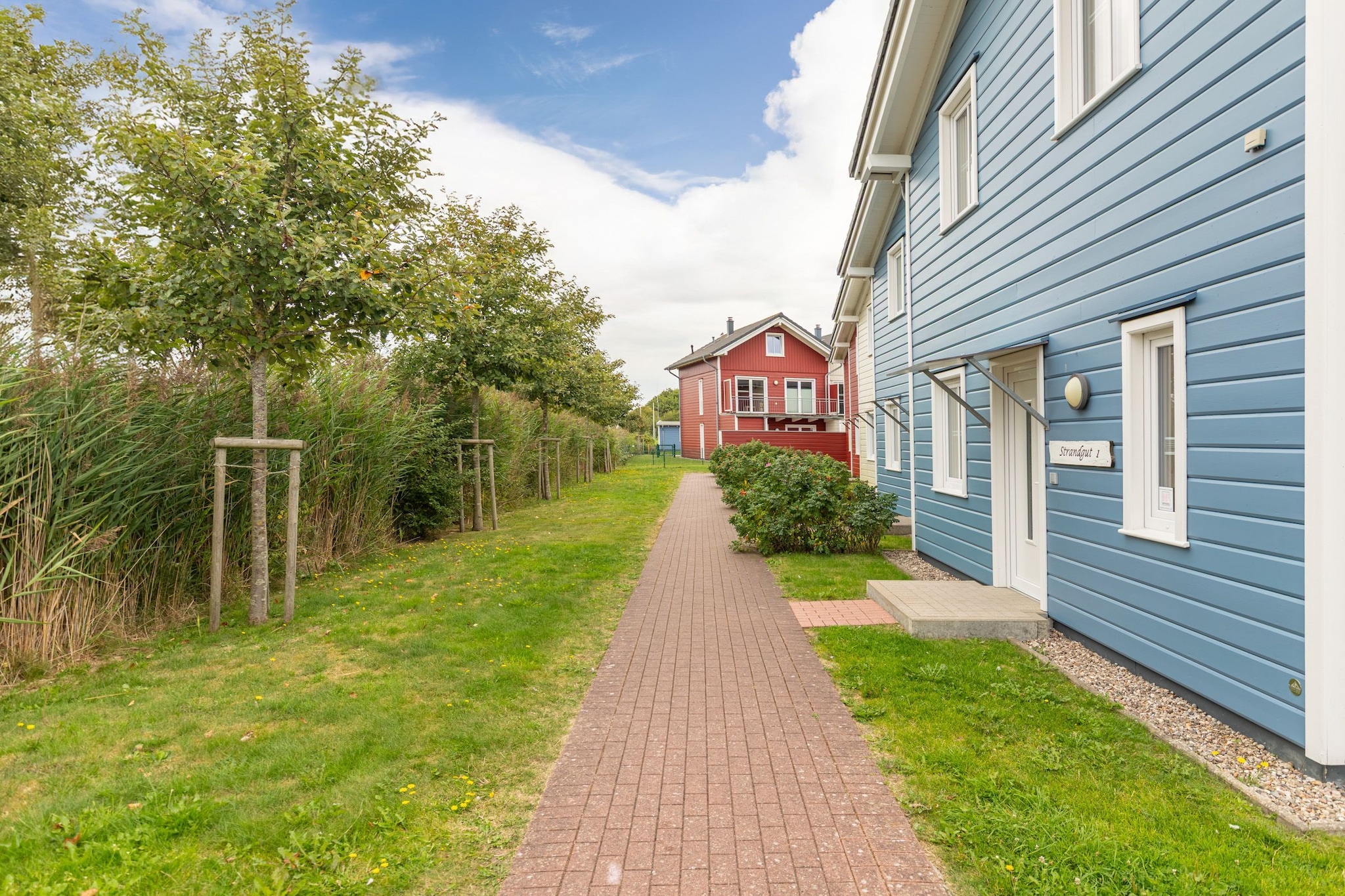 Reihenhaus in Dagebüll - Strandgut een-Außenbereich Sommer