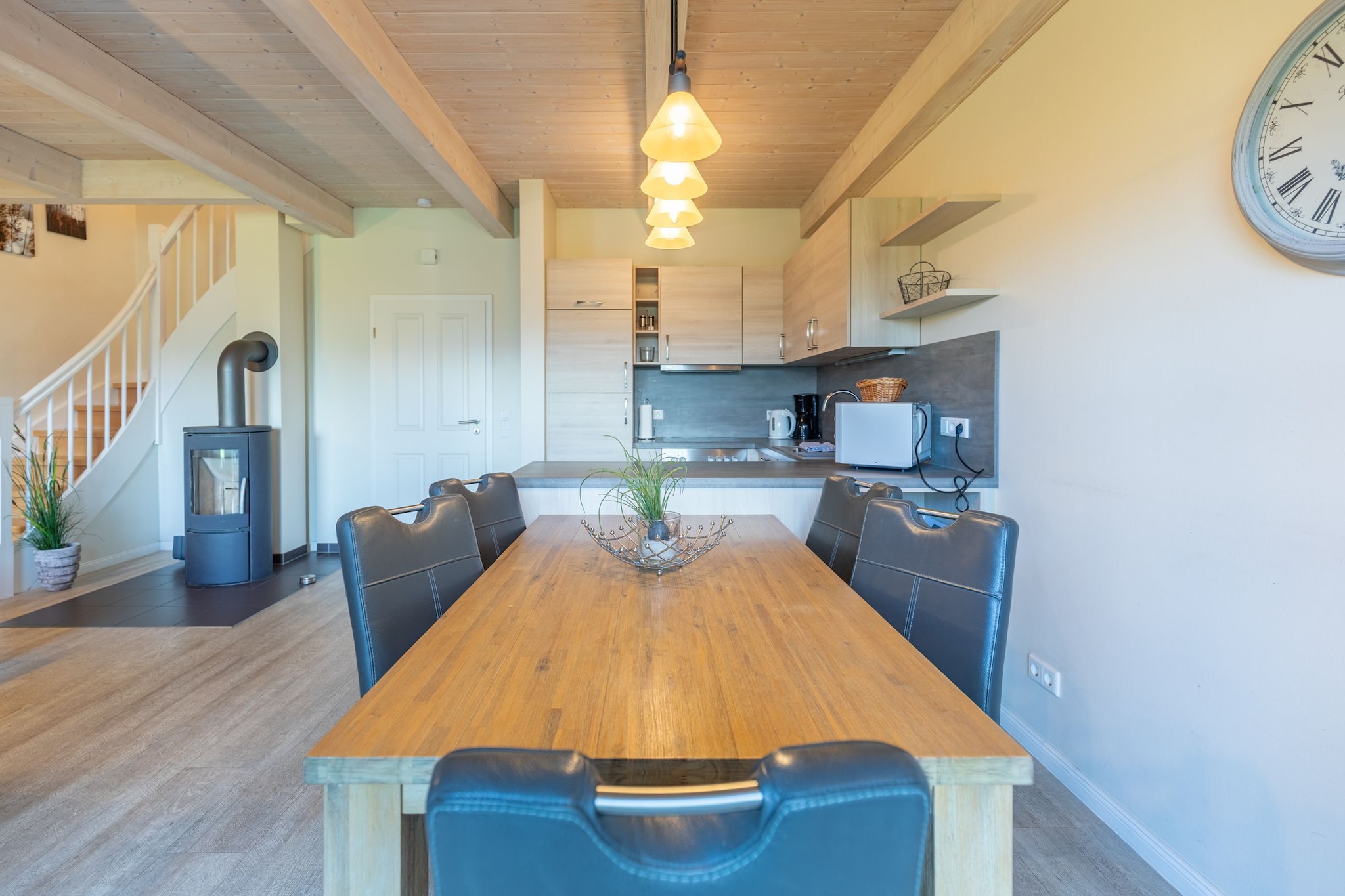 Reihenhaus in Dagebüll - Krabbenfischer-Eetkamer