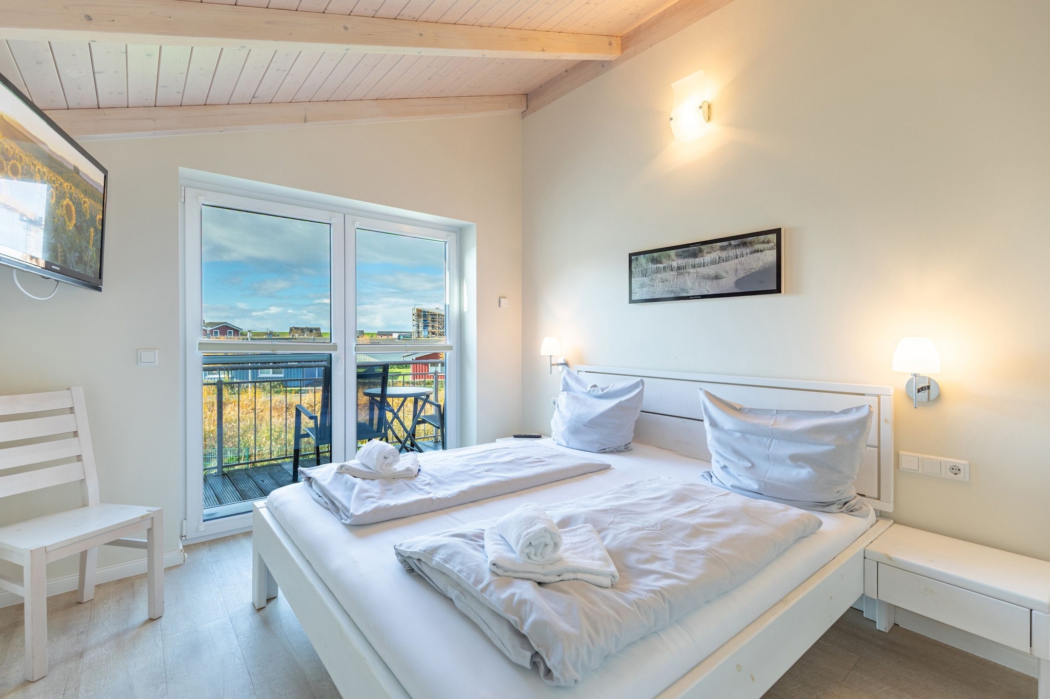 Reihenhaus in Dagebüll - Krabbenfischer-Slaapkamer