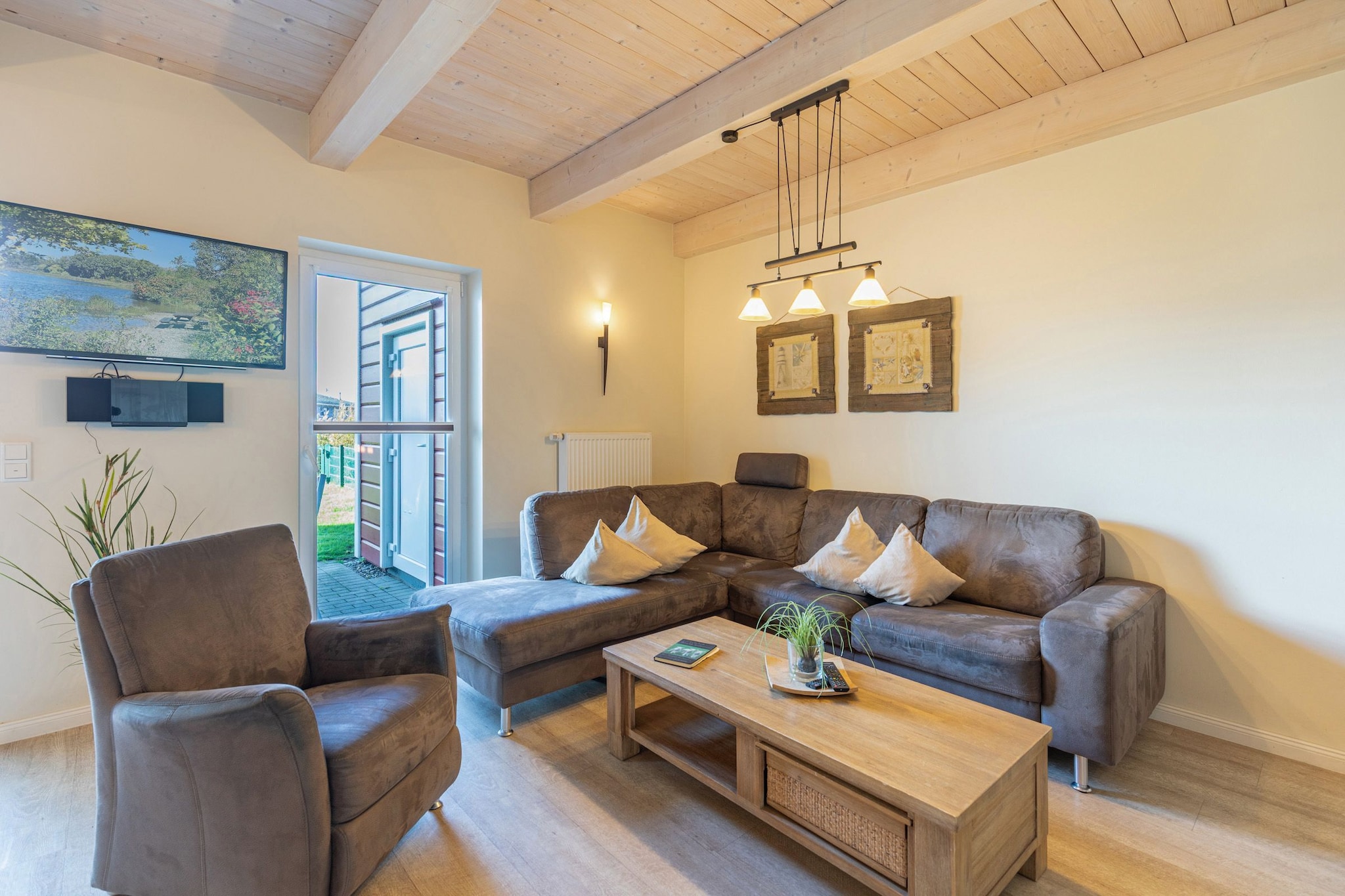 Reihenhaus in Dagebüll - Krabbenfischer-Woonkamer