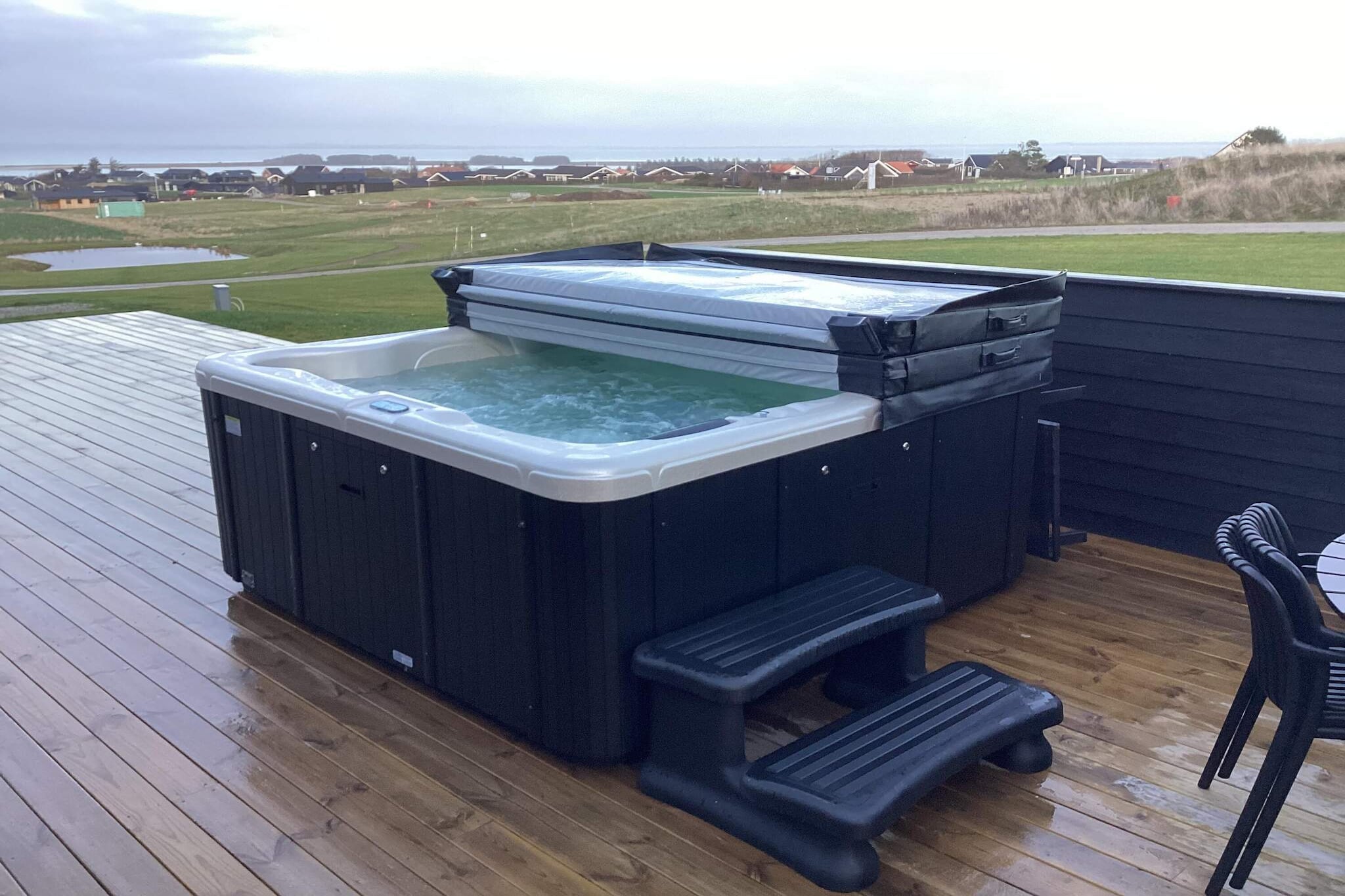 5 Sterne Ferienhaus in Lemvig-Wellnessbereich