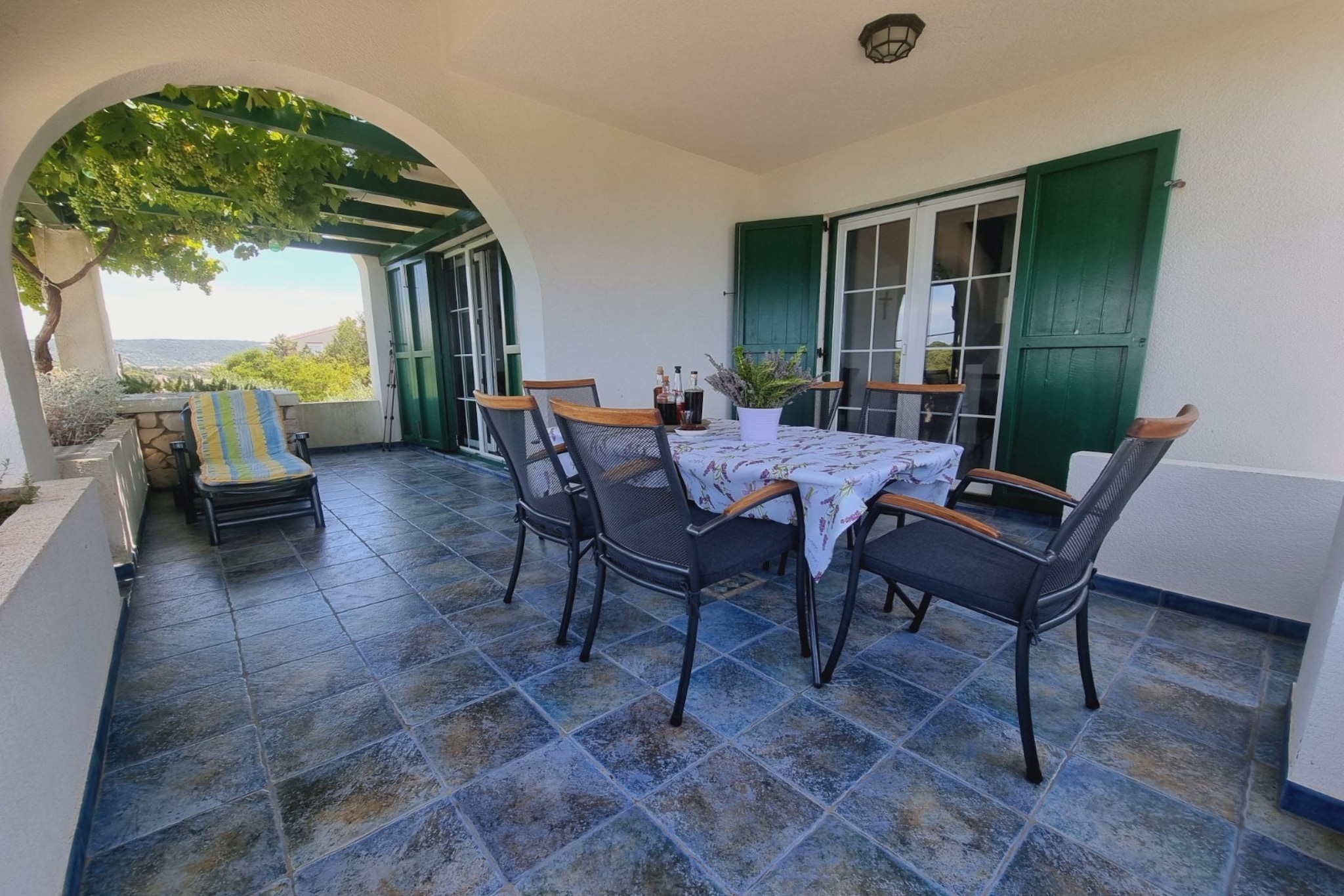 Holiday Home Mirta - Two Bedroom Villa with Sea view - Terrace balcony