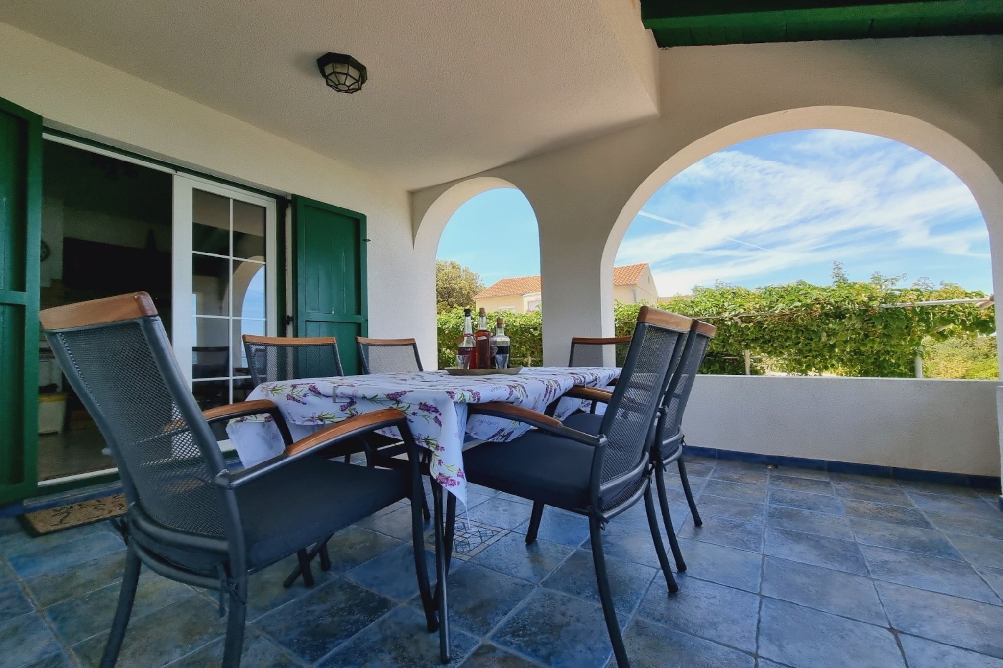 Holiday Home Mirta - Two Bedroom Villa with Sea view - Terrace balcony
