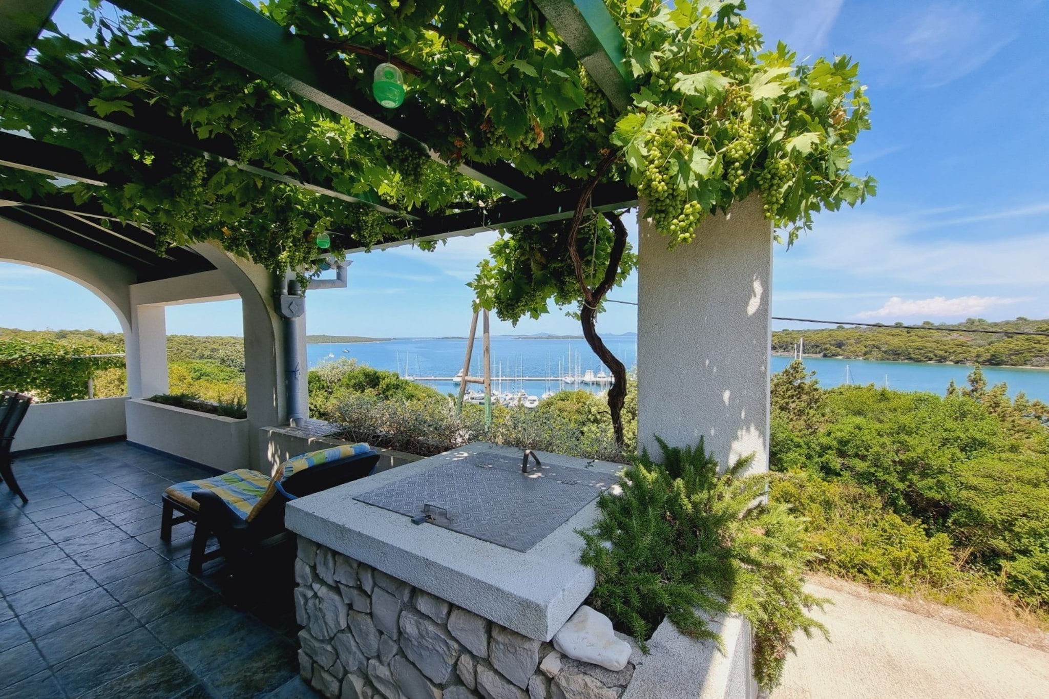 Holiday Home Mirta - Two Bedroom Villa with Sea view - Terrace balcony