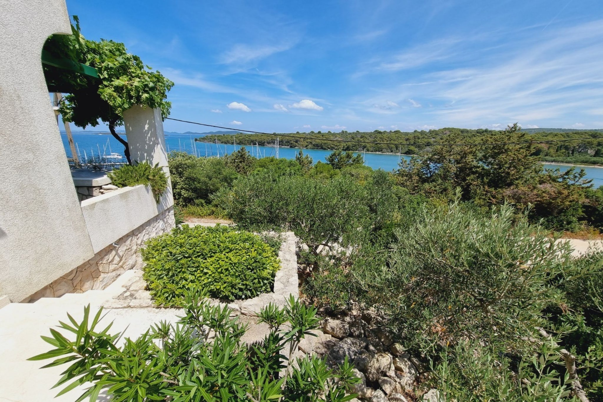 Holiday Home Mirta - Two Bedroom Villa with Sea view - Terrace balcony