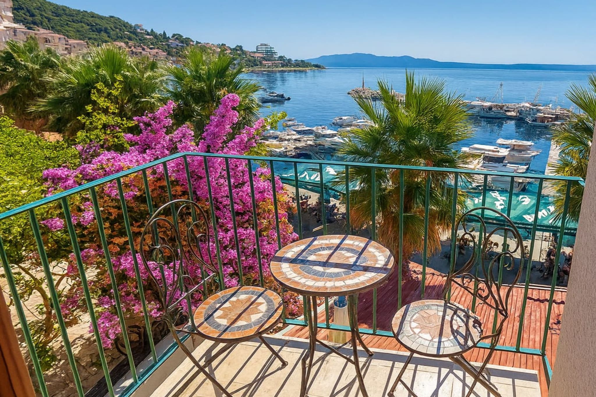 One Bedroom apartment with Balcony and Sea View (A2) - Terrasbalkon