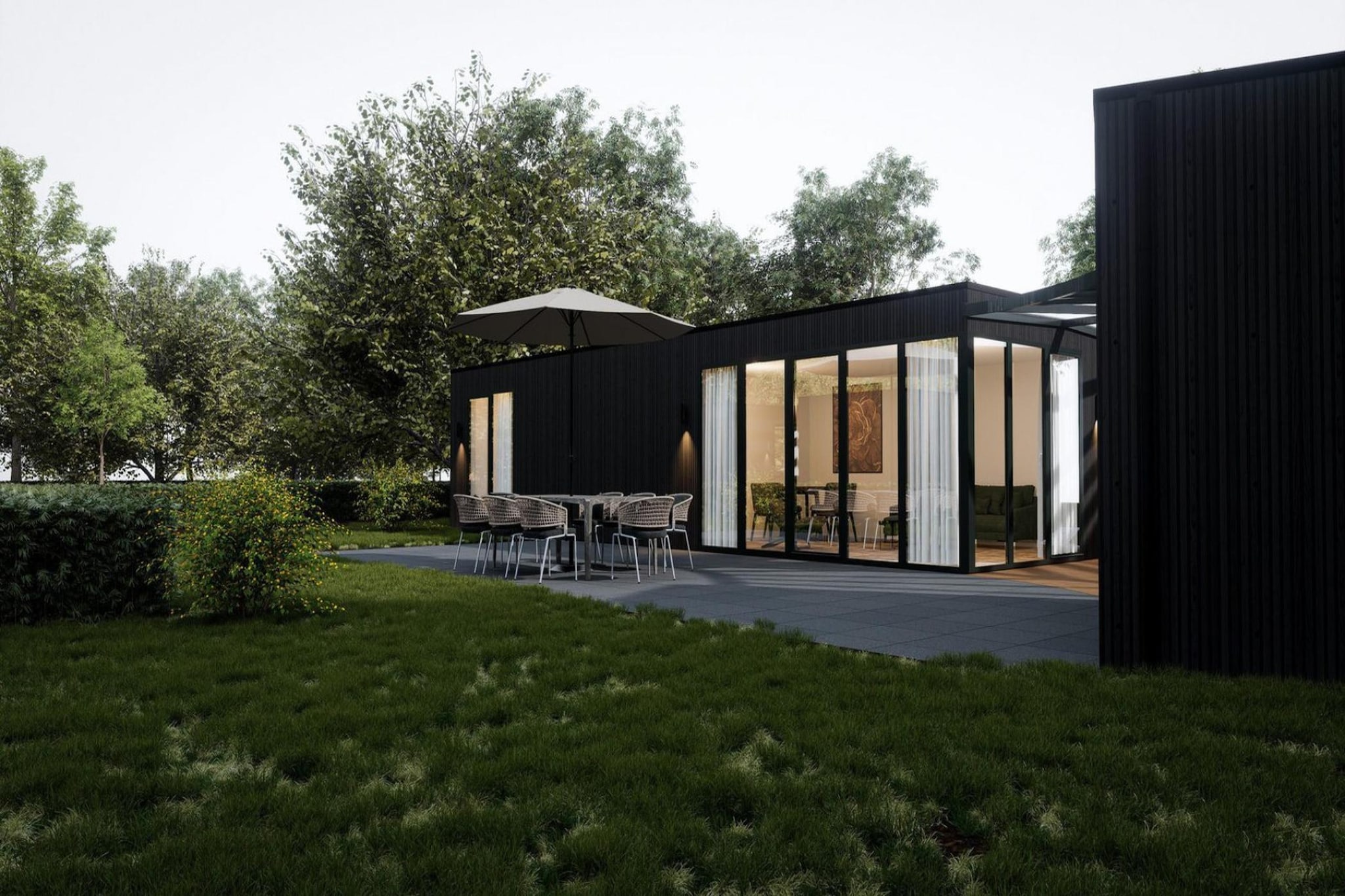 De Steppe 8 pax - 5-Buitenkant zomer