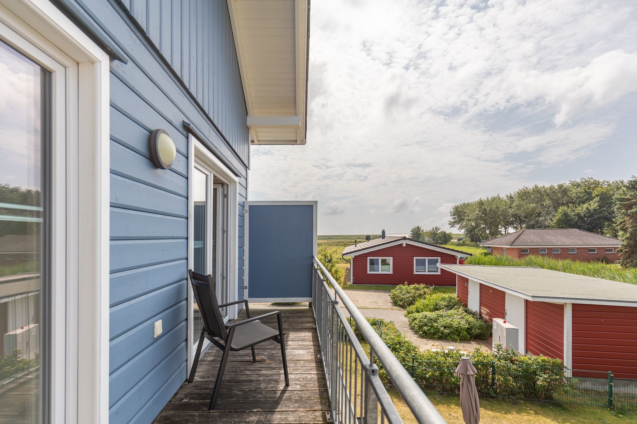 Reihenhaus in Dagebüll - Fischerhuus-Terrasse/Balkon