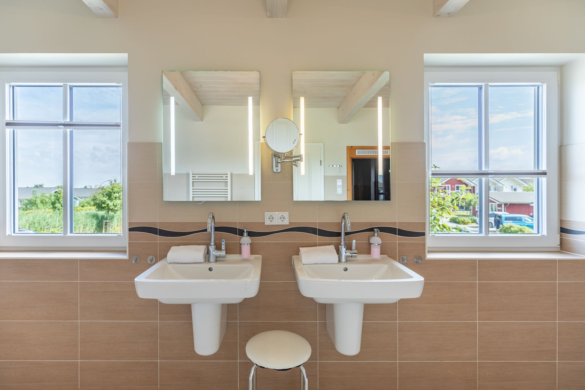 Reihenhaus in Dagebüll - Fischerhuus-Badezimmer