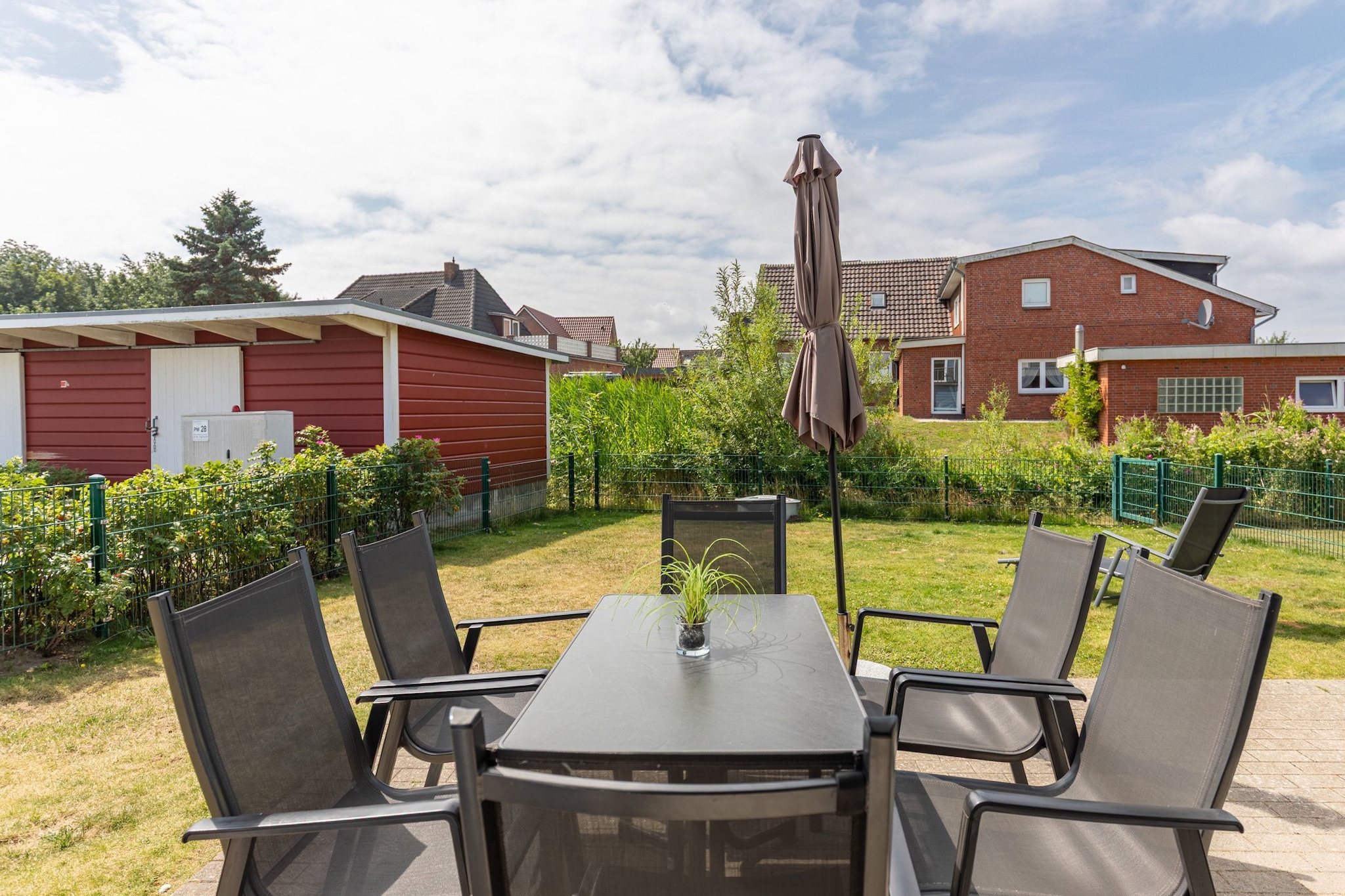 Reihenhaus in Dagebüll - Fischerhuus-Terrasse/Balkon