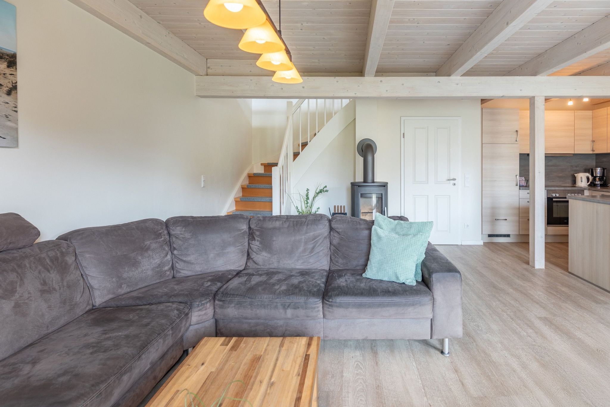 Reihenhaus in Dagebüll - Fischerhuus-Wohnzimmer