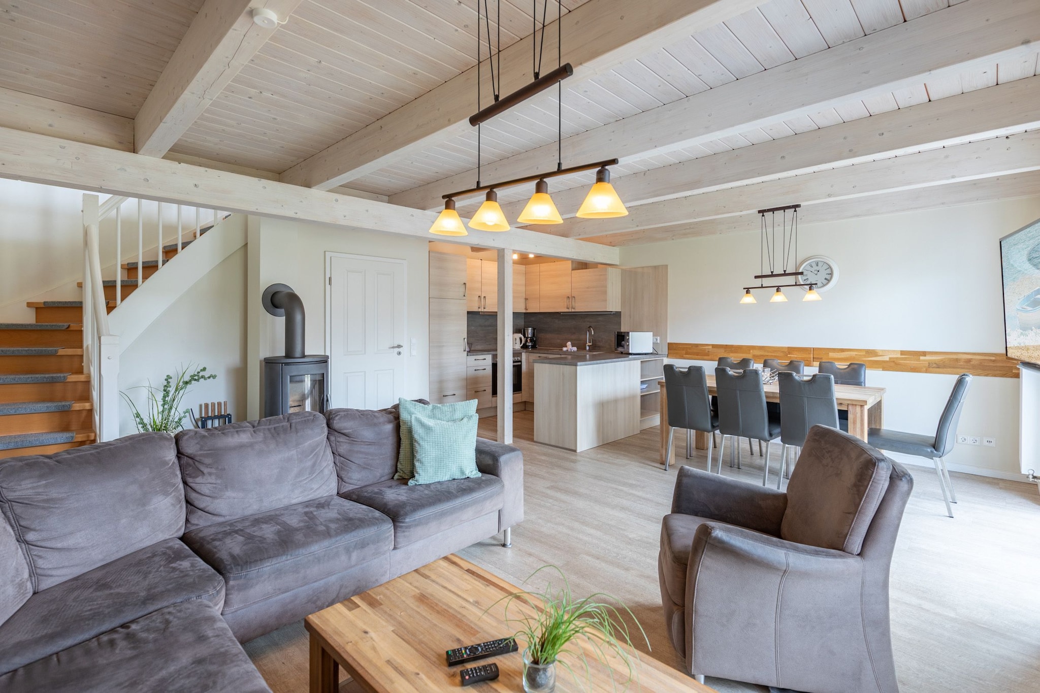 Reihenhaus in Dagebüll - Fischerhuus-Wohnzimmer