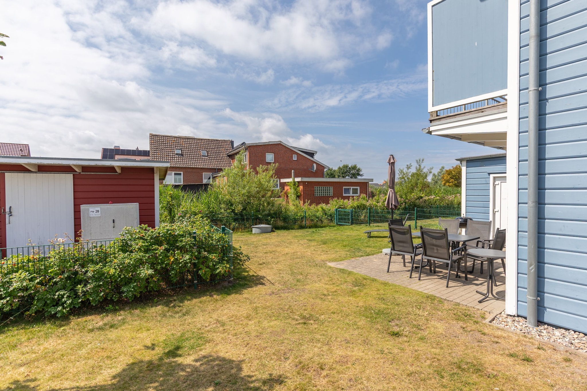 Reihenhaus in Dagebüll - Fischerhuus-Garten Sommer