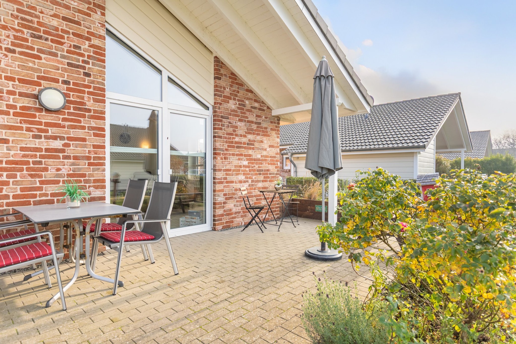 Ferienhaus Dagebüll - Blanker Hans-Terrasse / balcon