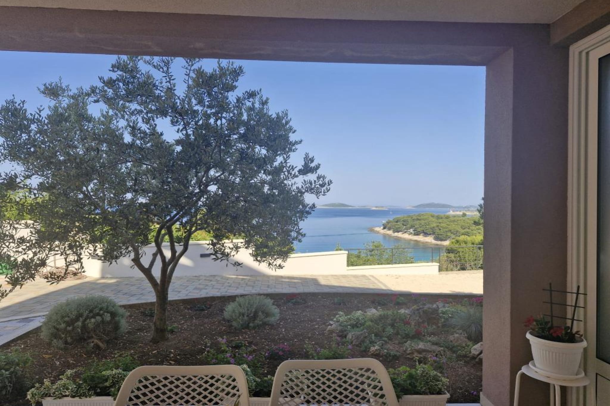 Apartment Slanica Beach Escape - One Bedroom Apartment  With Terrace And Sea View - Buitenlucht
