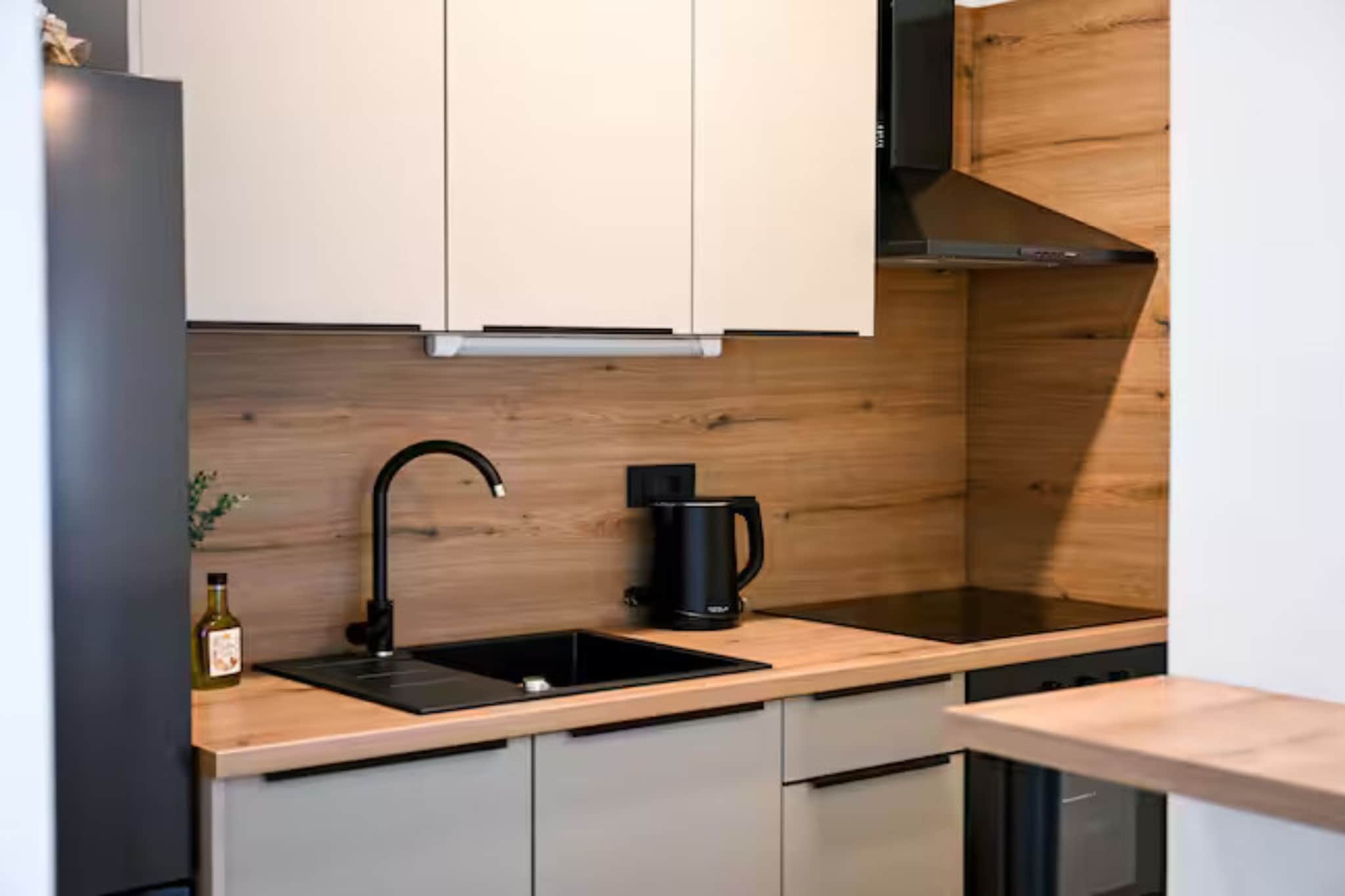 Zadar Apartment Sweet Life - Studio Apartment with Balcony - Keuken