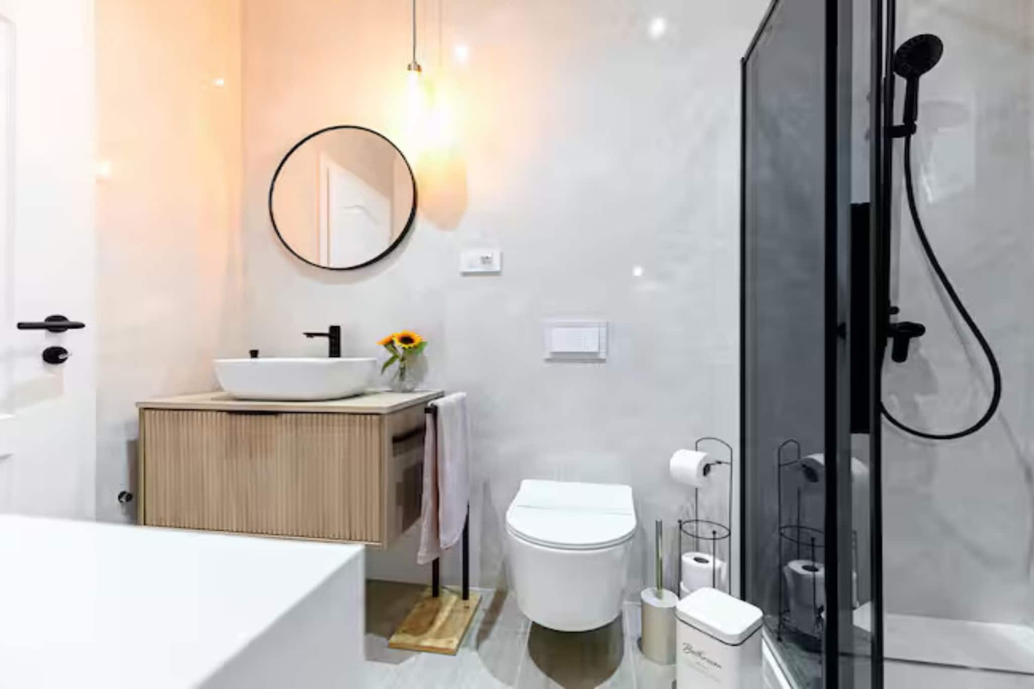 Zadar Apartment Sweet Life - Studio Apartment with Balcony - Badkamer