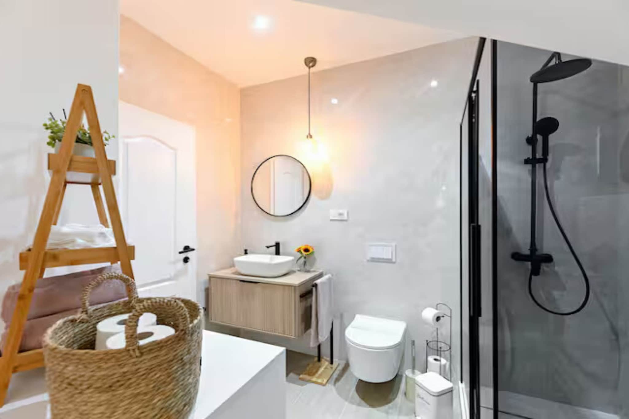 Zadar Apartment Sweet Life - Studio Apartment with Balcony - Badkamer