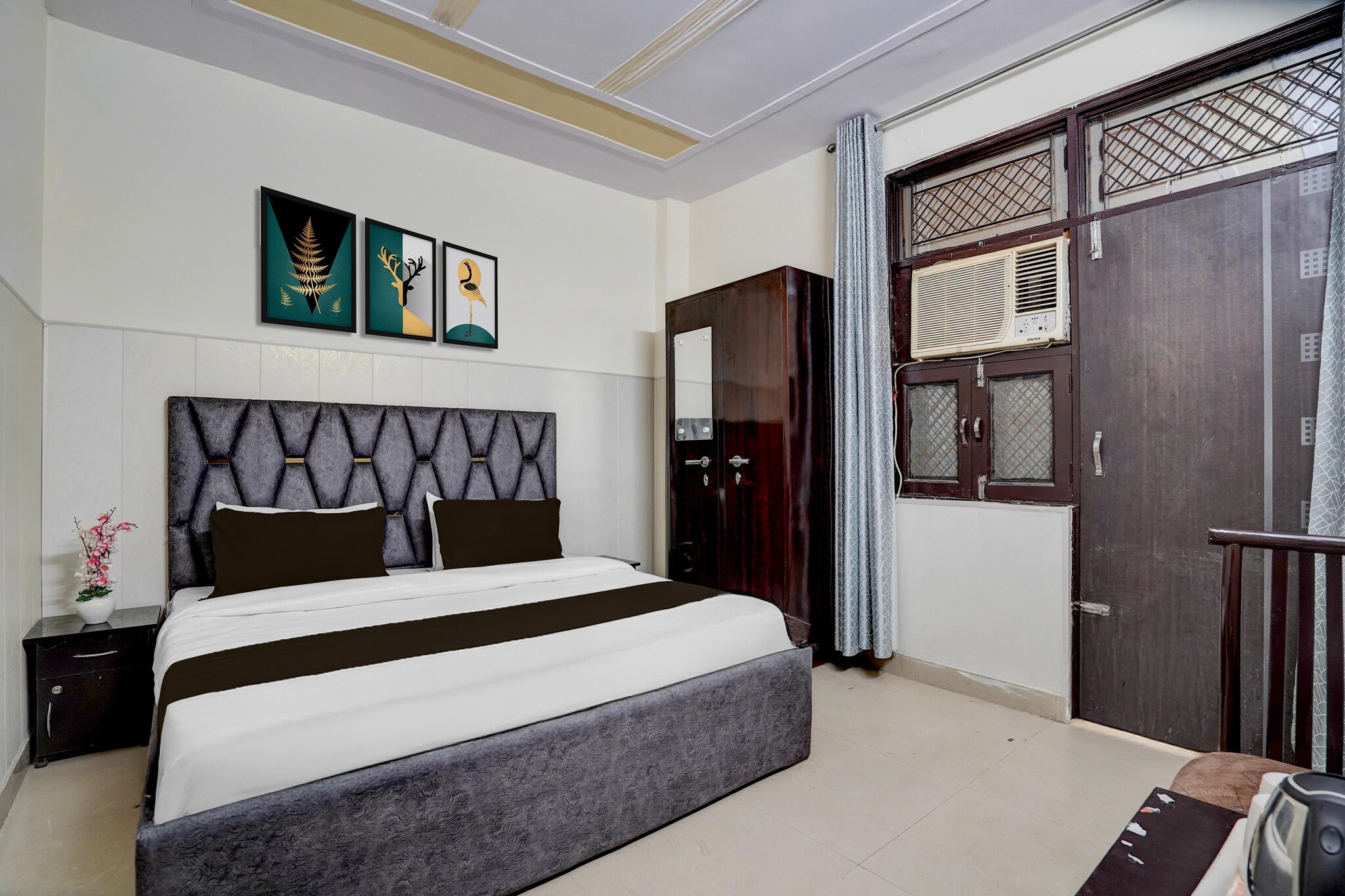 Enjoy a comfortable and hassle-free experience at our thoughtfully designed property. Each room is equipped with modern amenities, cozy bedding, and elegant decor to make you feel right at home. Located conveniently with easy access to public transport and major attractions, it's perfect for both business and leisure travelers. Cleanliness and guest comfort are our top priorities, and our team is available 24/7 to assist you throughout your stay.
Unmarried couples are warmly welcome at this property.
Guests with local ID proof are warmly welcome.
Foreign guests are welcome and allowed to stay at this property without any restrictions
Early Check-In Policy: A full day’s room rate will be charged for check-ins before 6:00 AM. Complimentary early check-in is available between 6:00 AM and 10:00 AM, subject to room availability.
Check-in is only available to guests aged 18 and above. Please provide a government-issued ID to confirm your age.