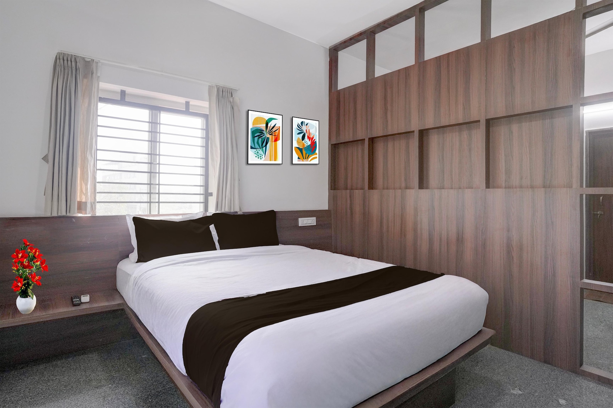 Enjoy a comfortable and hassle-free experience at our thoughtfully designed property. Each room is equipped with modern amenities, cozy bedding, and elegant decor to make you feel right at home. Located conveniently with easy access to public transport and major attractions, it's perfect for both business and leisure travelers. Cleanliness and guest comfort are our top priorities, and our team is available 24/7 to assist you throughout your stay.