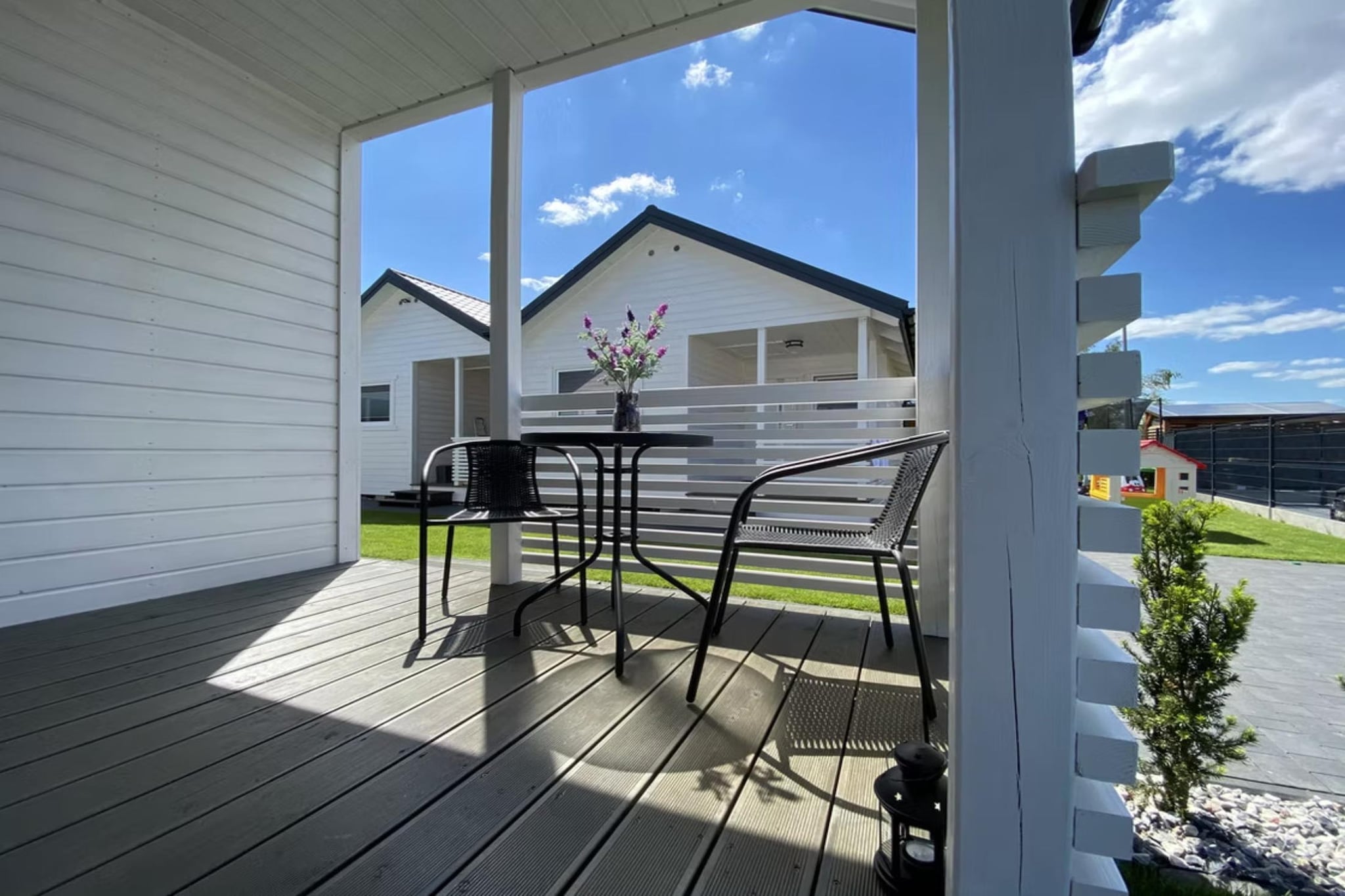 	Domki sobota / sobota dla max 6 osób Dąbki-Terrace balcony