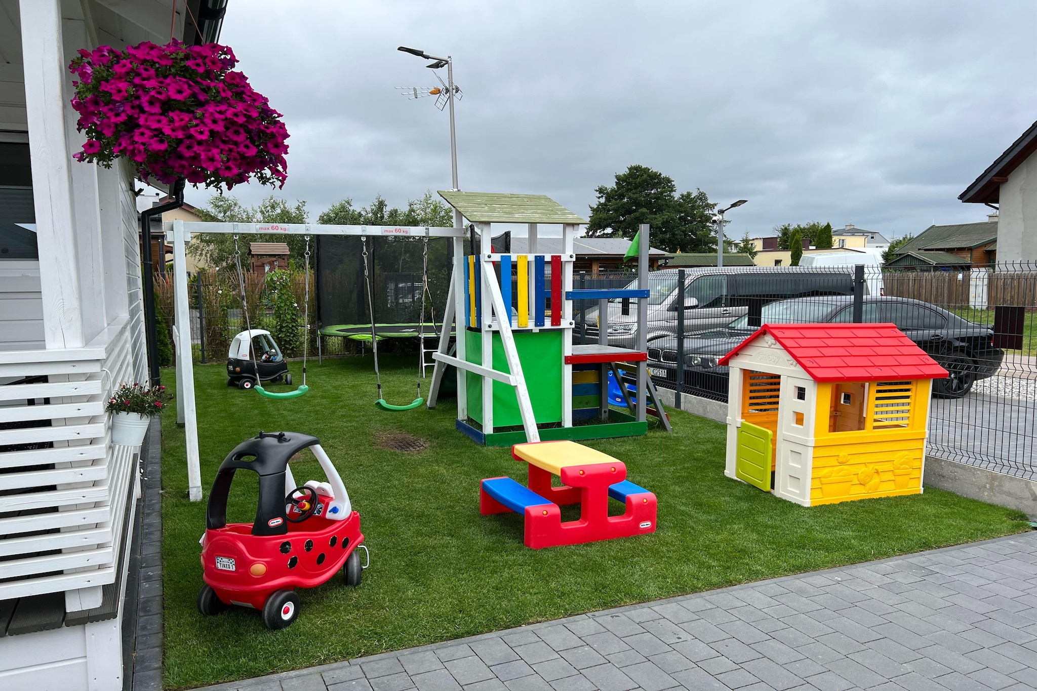 	Domki sobota / sobota dla max 6 osób Dąbki-Gardens in summer