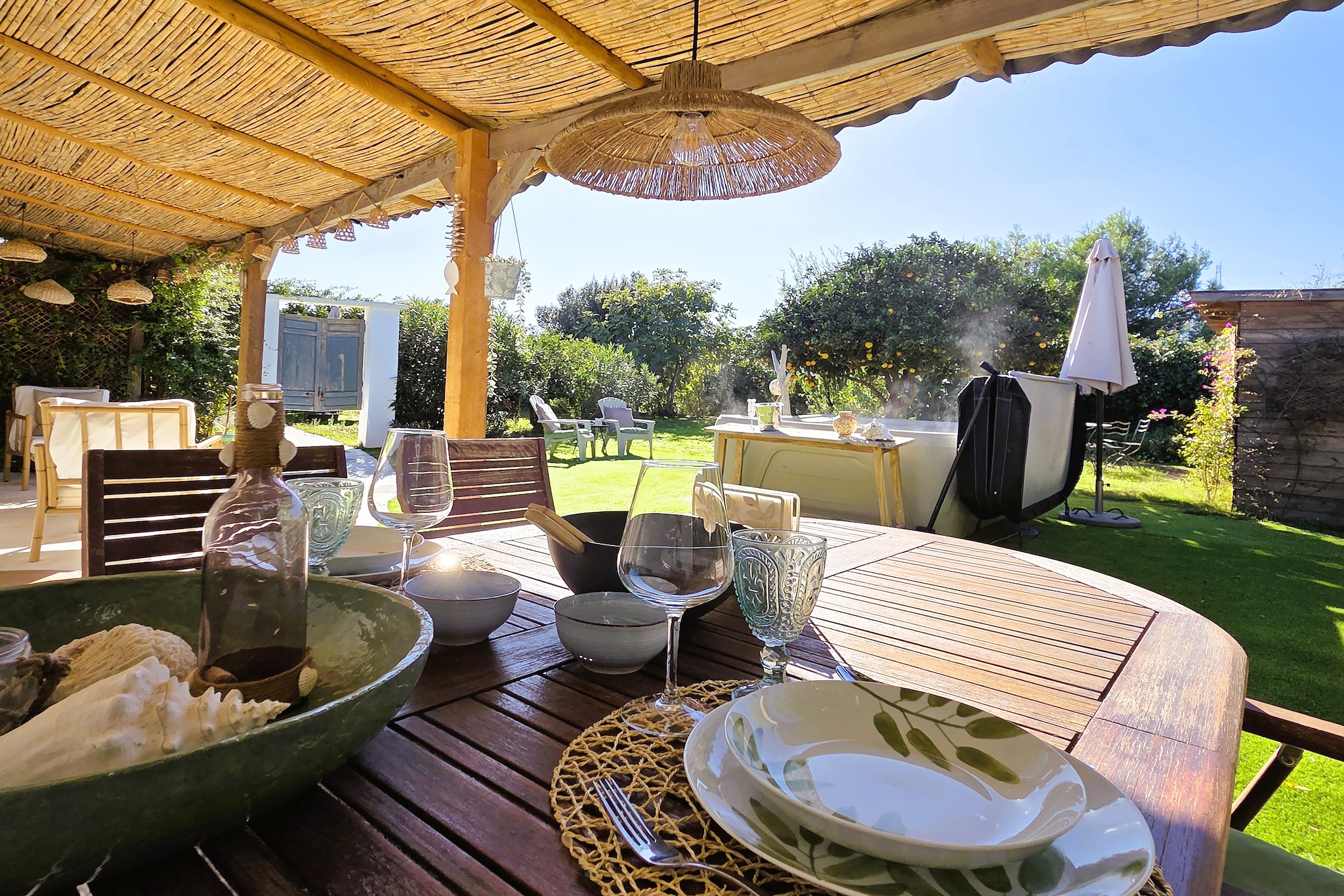 Casita Cartama-Terrasse/Balkon