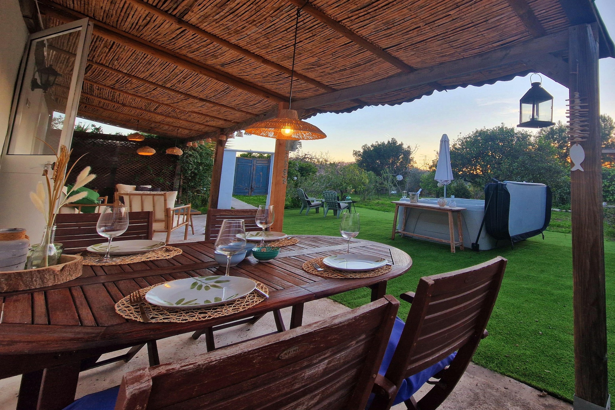 Casita Cartama-Terrasse/Balkon