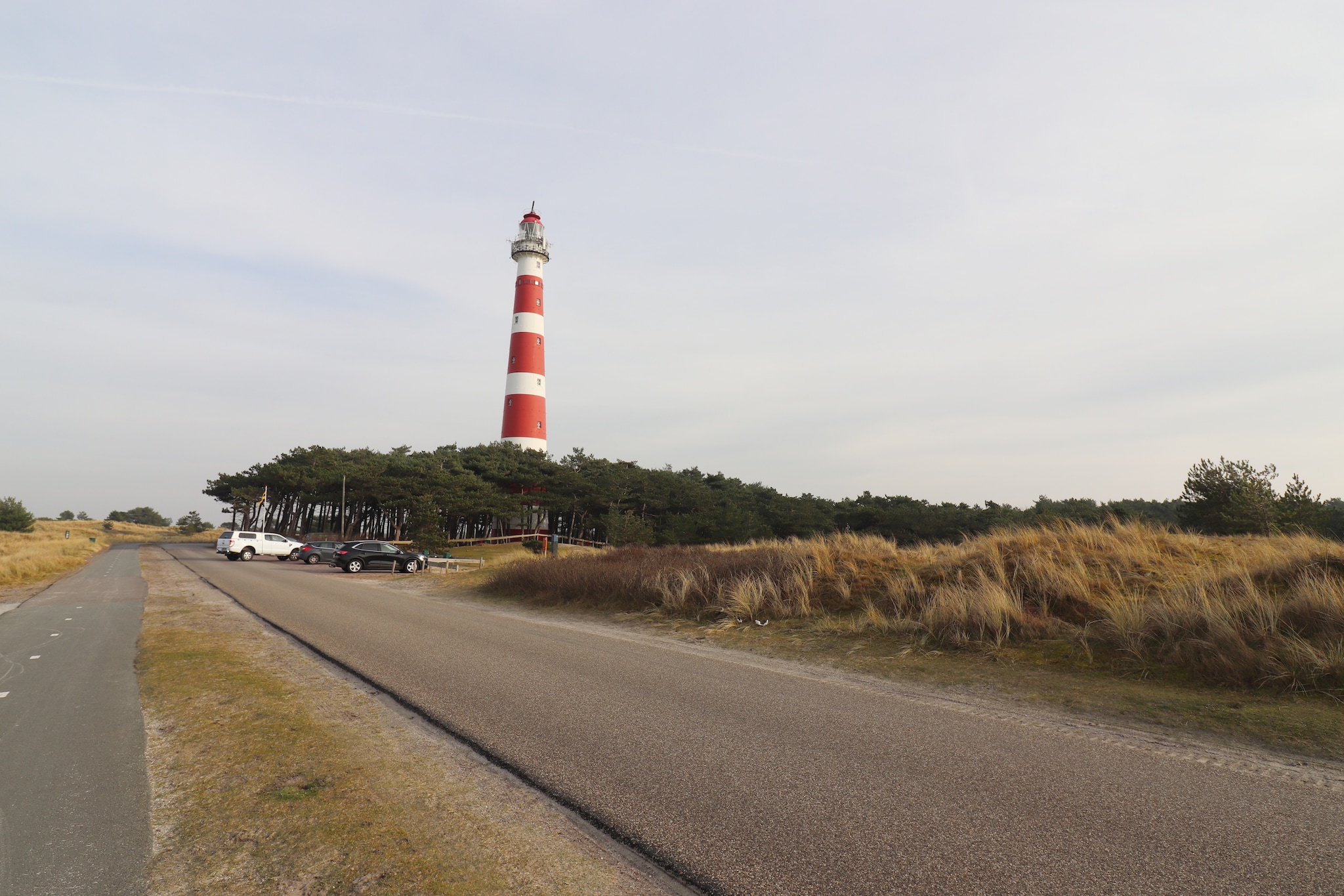 Duinchalet Ameland 92-Gebied winter 1km