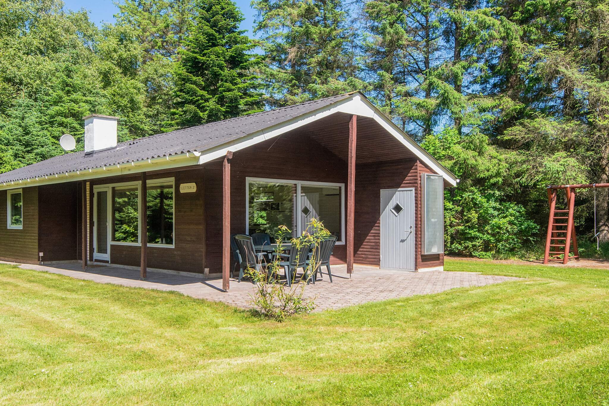 Maison de vacances pour 6 a Hadsund - Extérieur