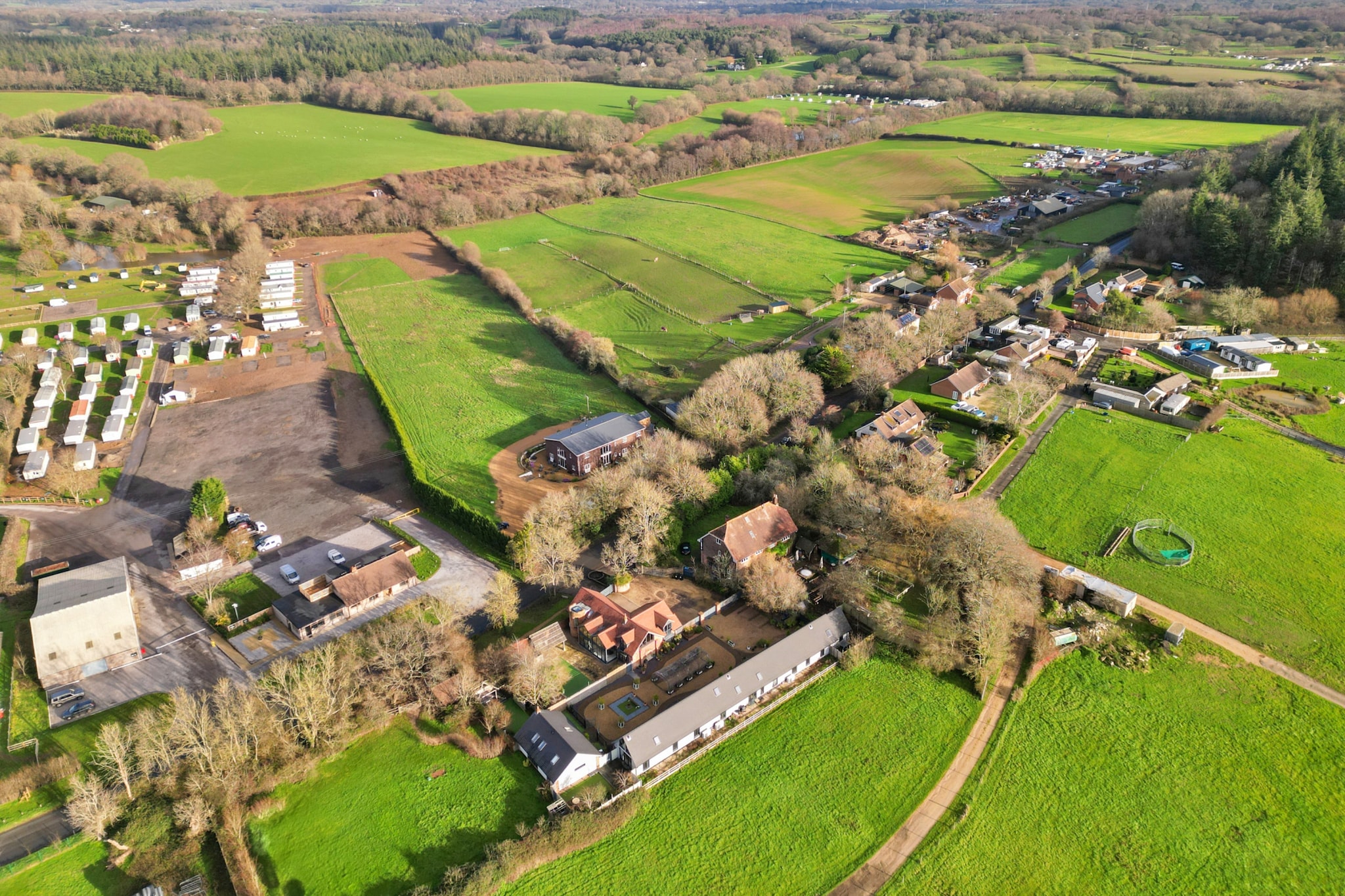 Pig Cottage at Dairy Cottages - Gebied winter 1km