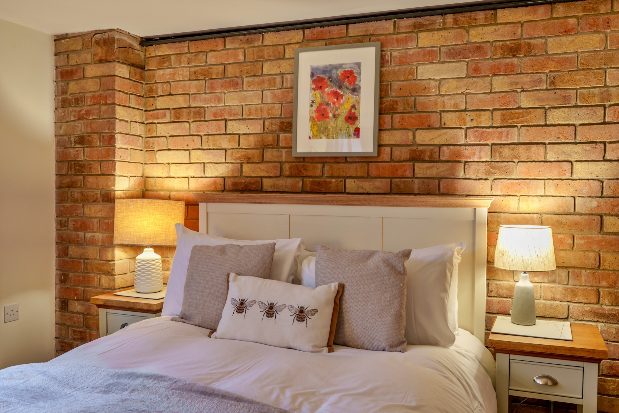 Big Barn at Dairy Cottages - Slaapkamer