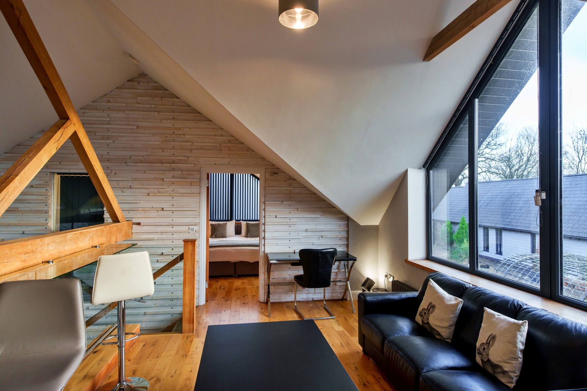 Big Barn at Dairy Cottages - Woonkamer