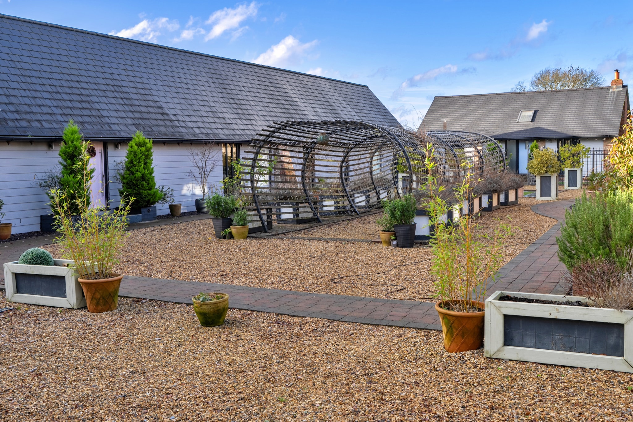 Ploughman's Row No. 1 at Dairy Cottages - Tuinen zomer