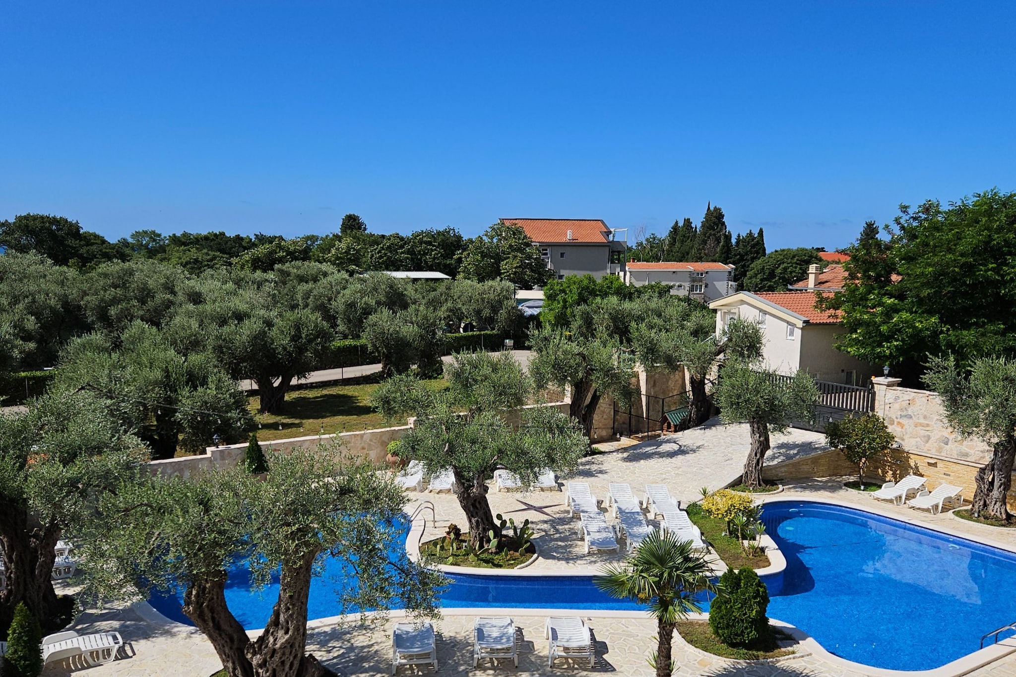 Villa Ponto - Studio Apartment With Terrace (B2) - Swimming pool