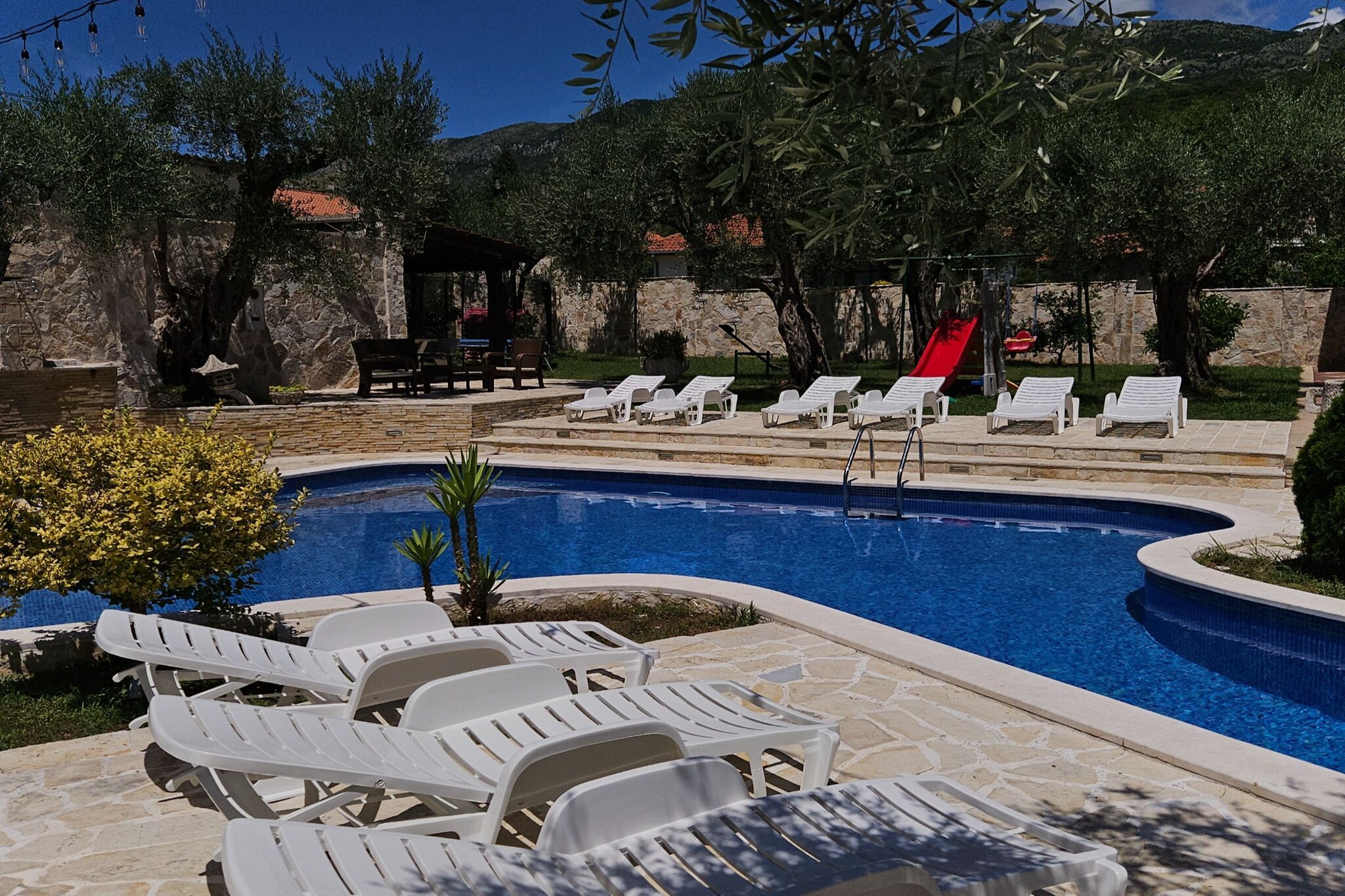 Villa Ponto - Studio Apartment With Terrace (B4) - Swimming pool