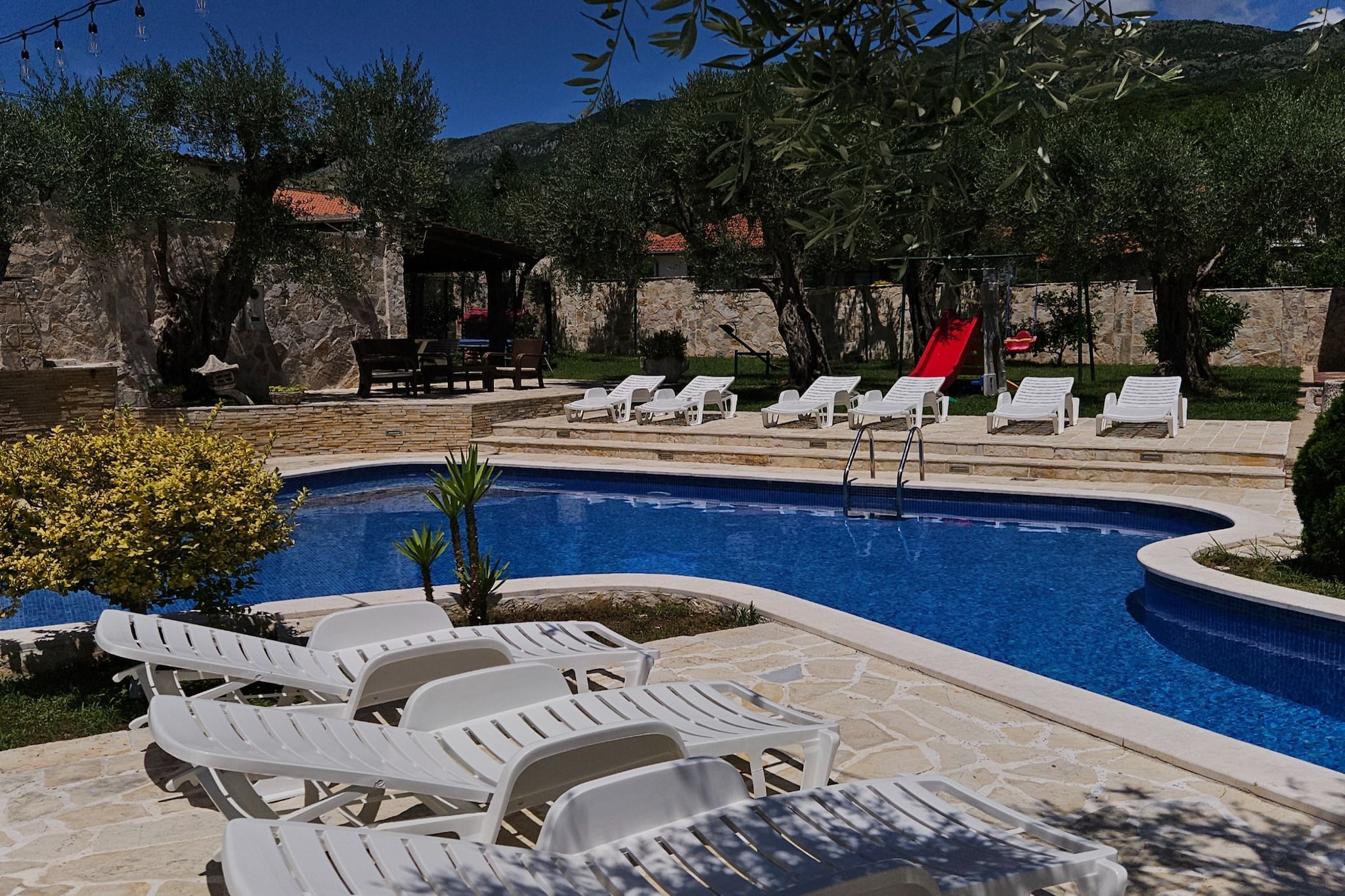 Villa Ponto - Studio Apartment With Terrace (B5) - Swimming pool