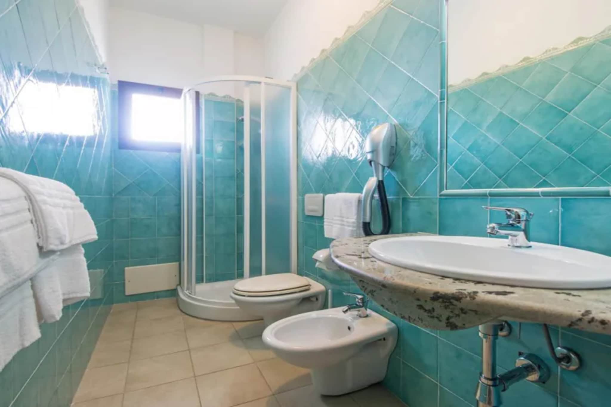 Residence Club Gli Ontani APARTMENT 1 BEDROOM - 4 PAX B4-Badkamer