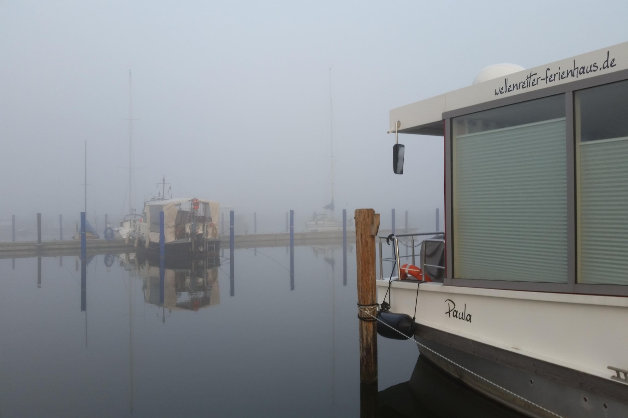 Floating House Paula-Aussicht Sommer