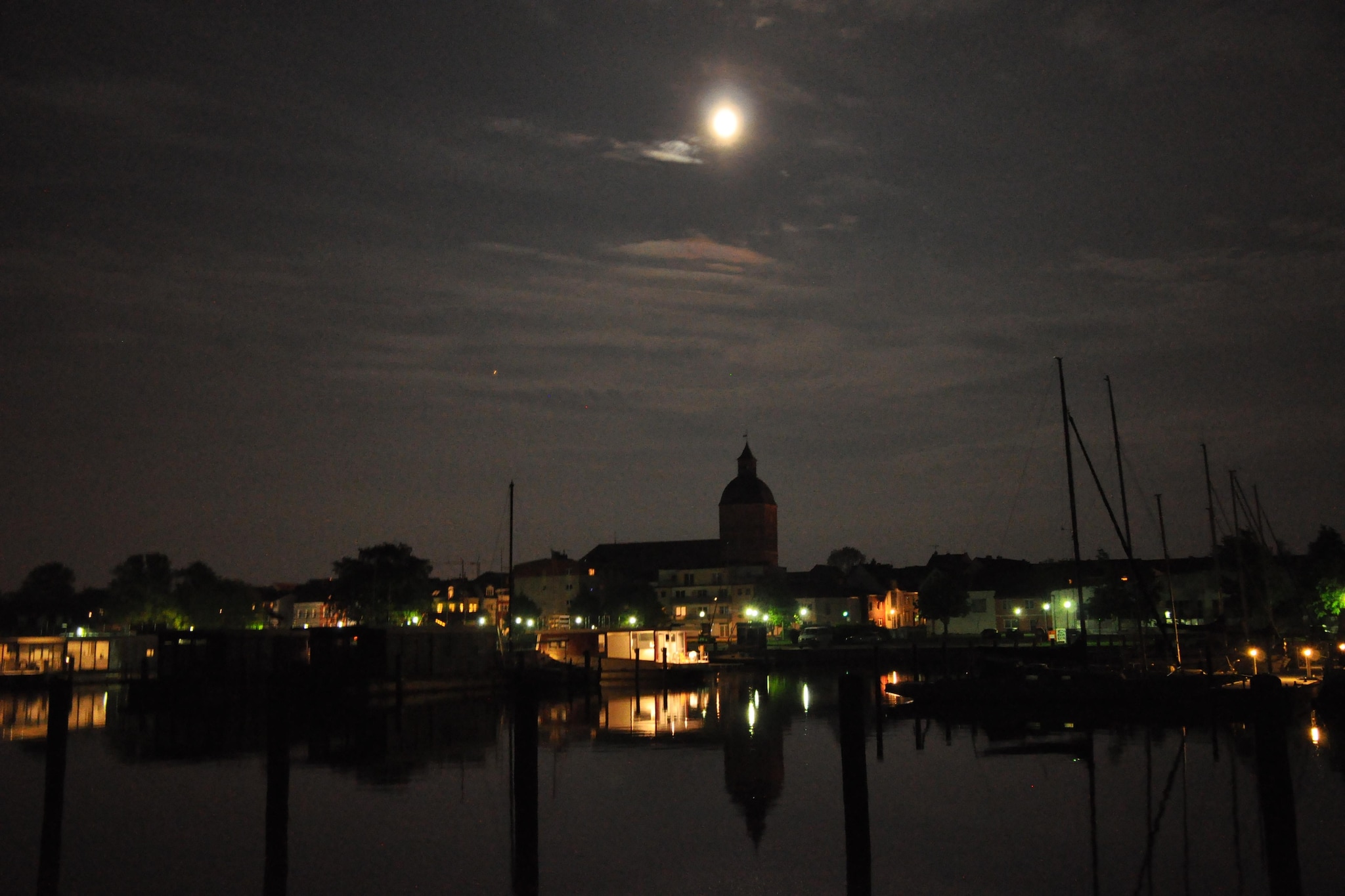 Floating House Charlotte-Gebieden zomer 1km